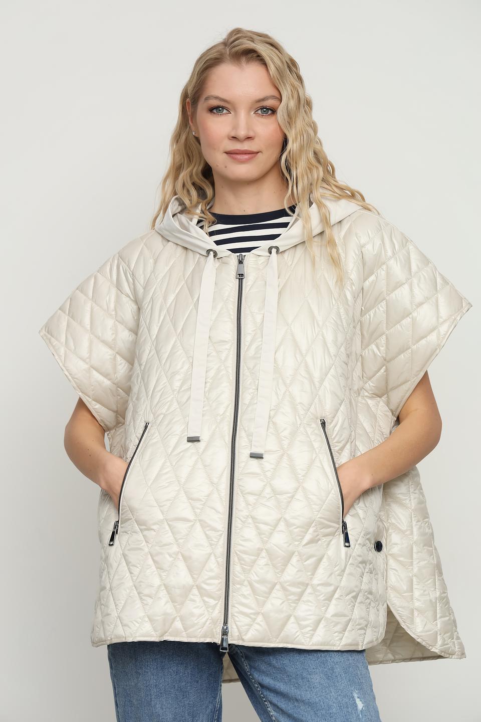 Жилет White Label стеганый бежевый