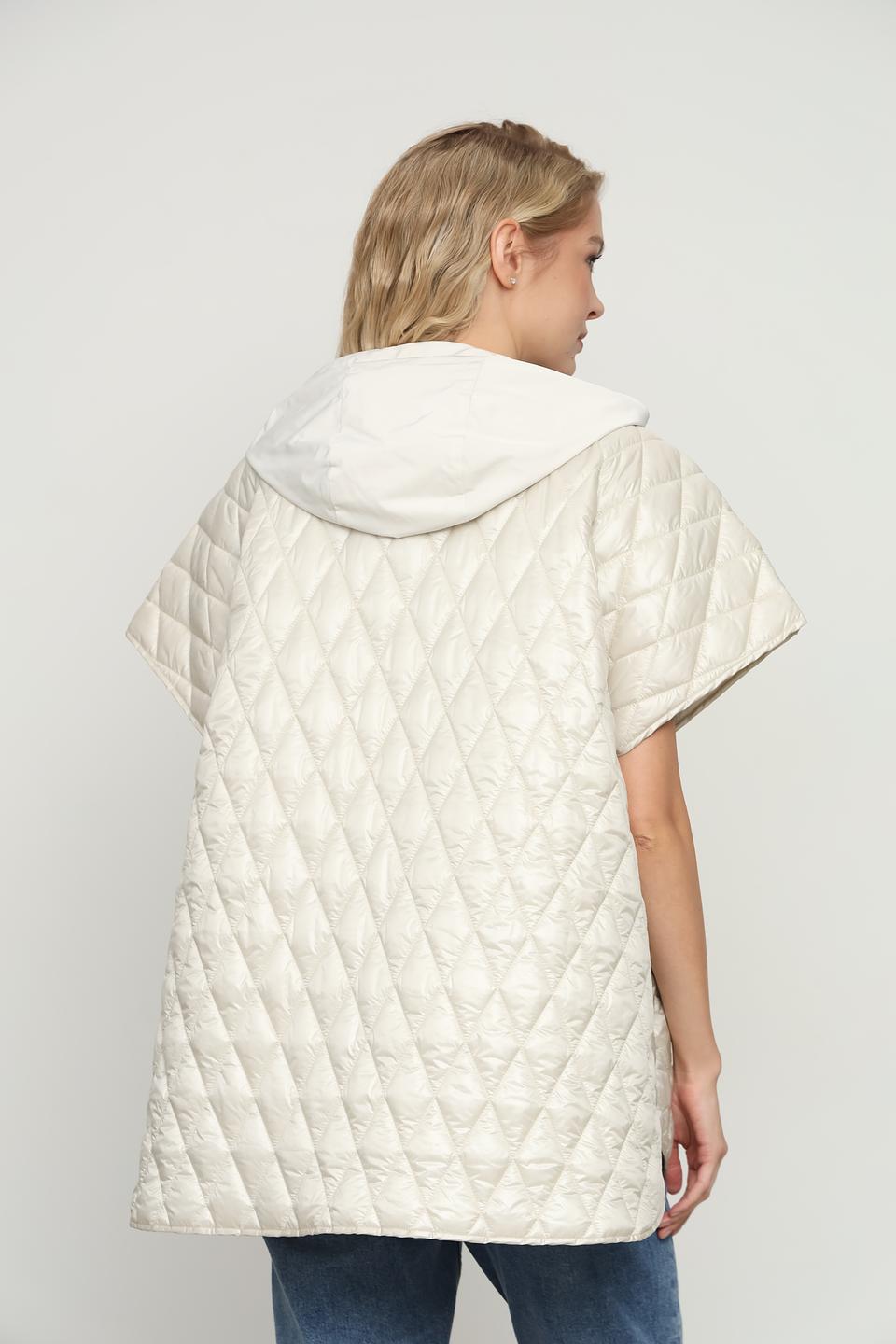 Жилет White Label стеганый бежевый