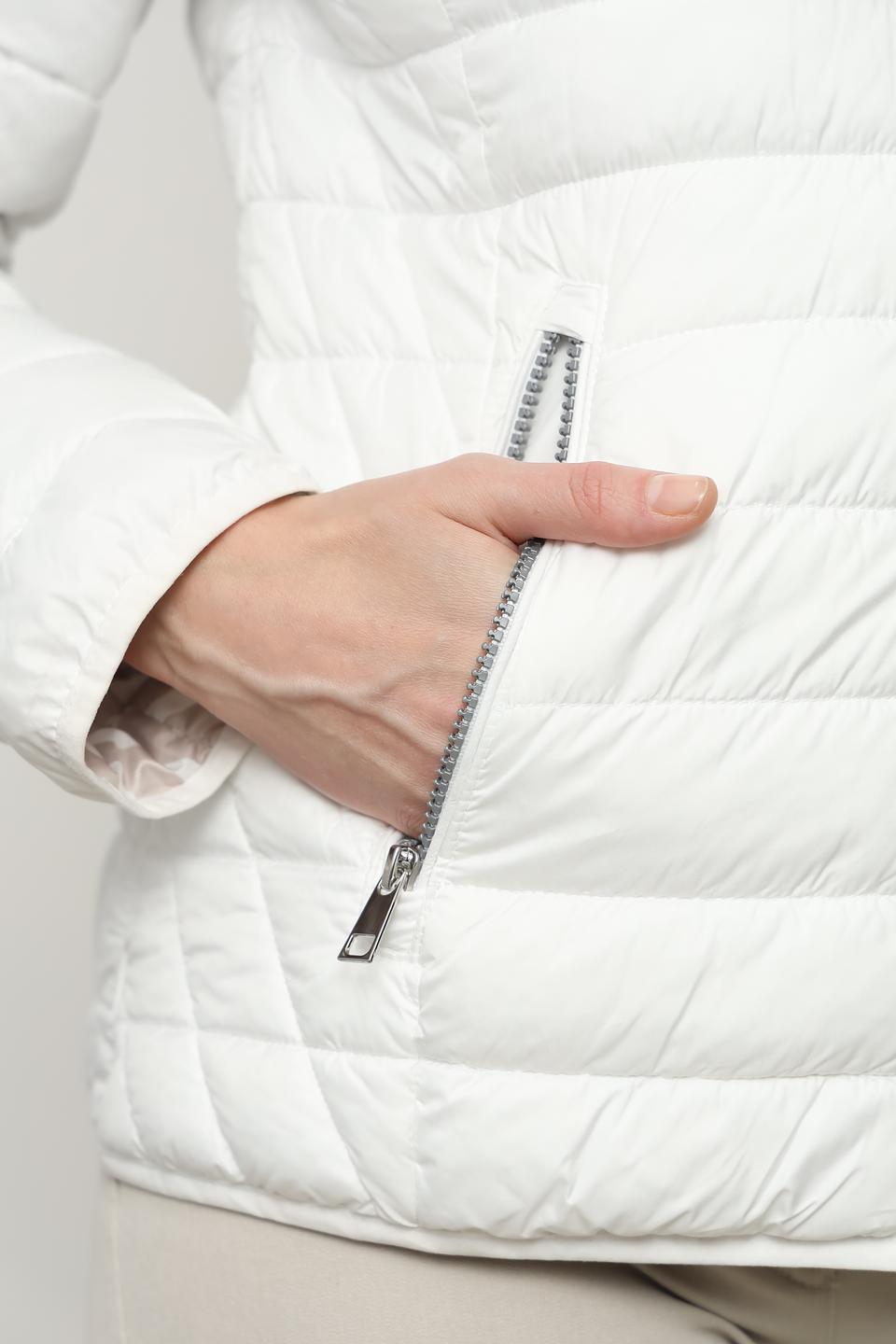 Куртка Lebek стеганая белая