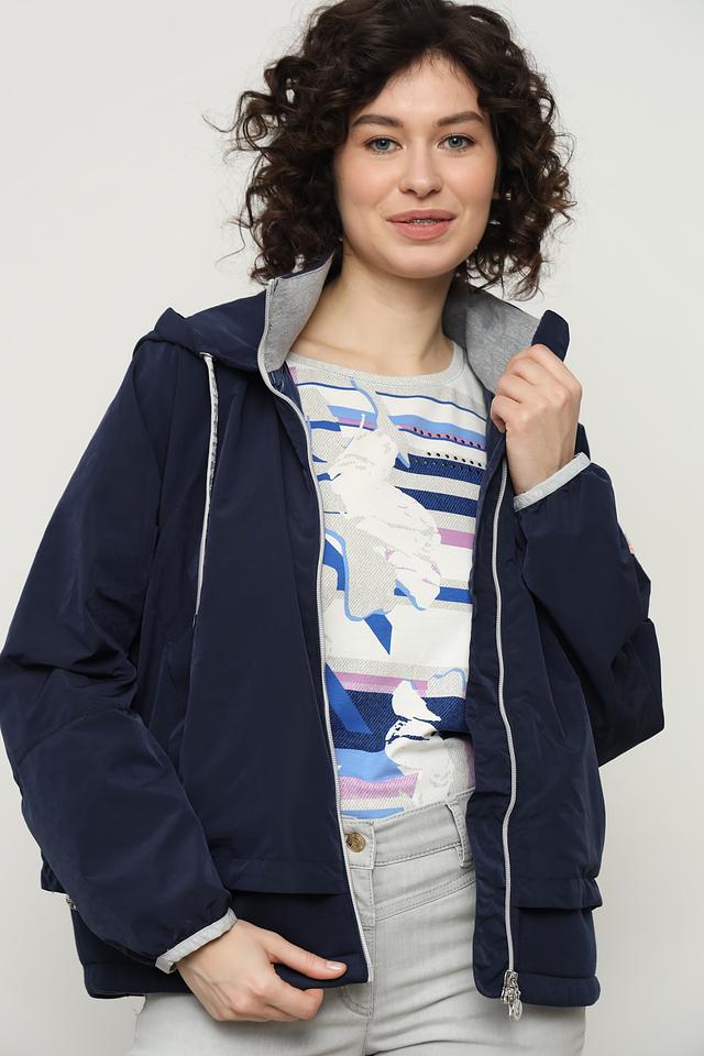 Куртка Frieda and Freddies синяя с капюшоном