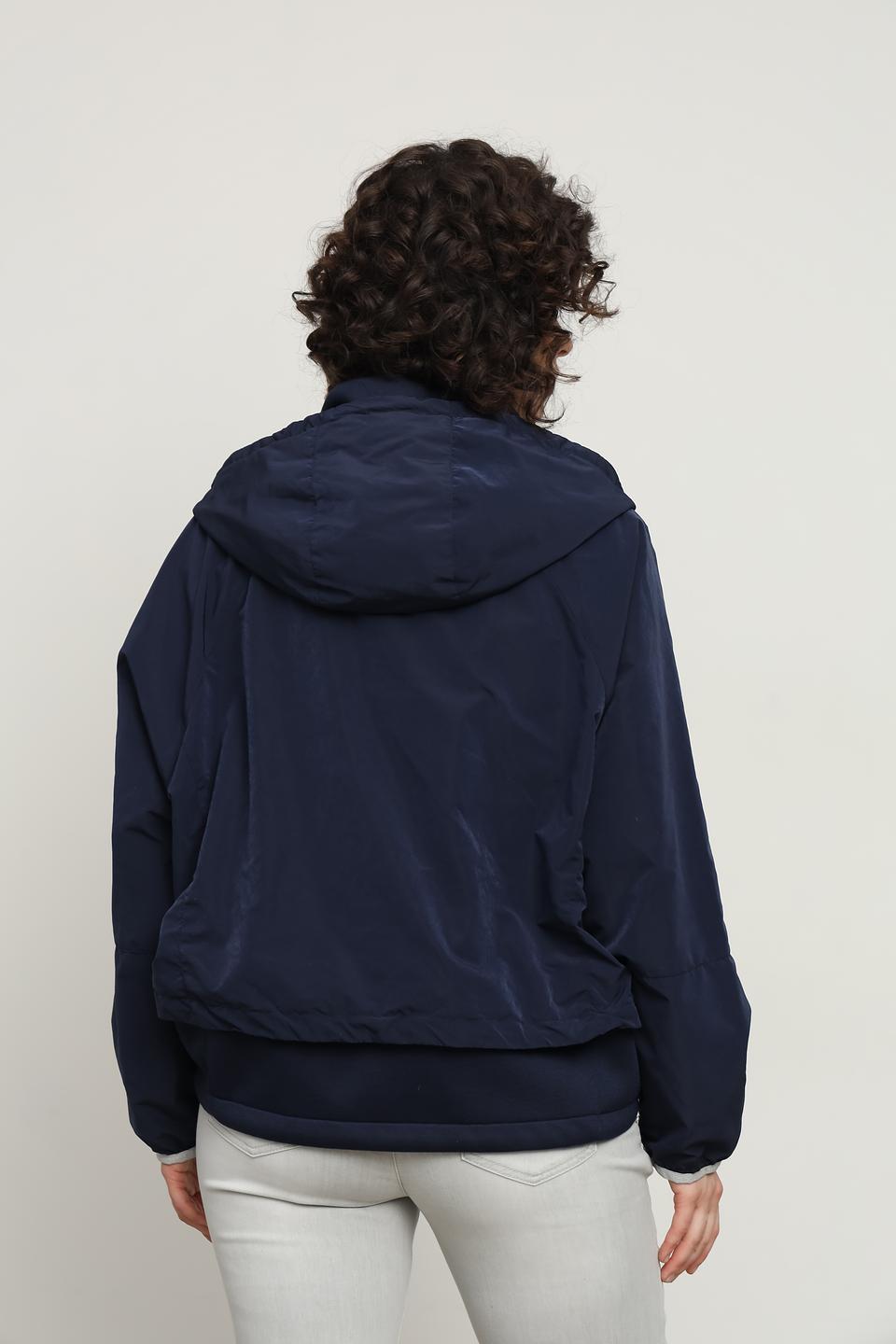 Куртка Frieda and Freddies синяя с капюшоном