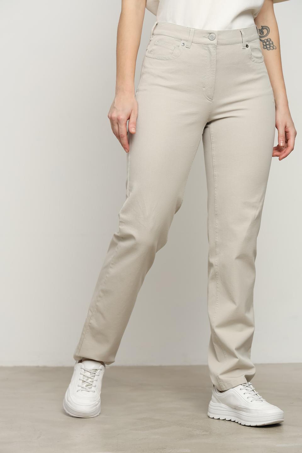 Брюки Zerres прямого кроя бежевые