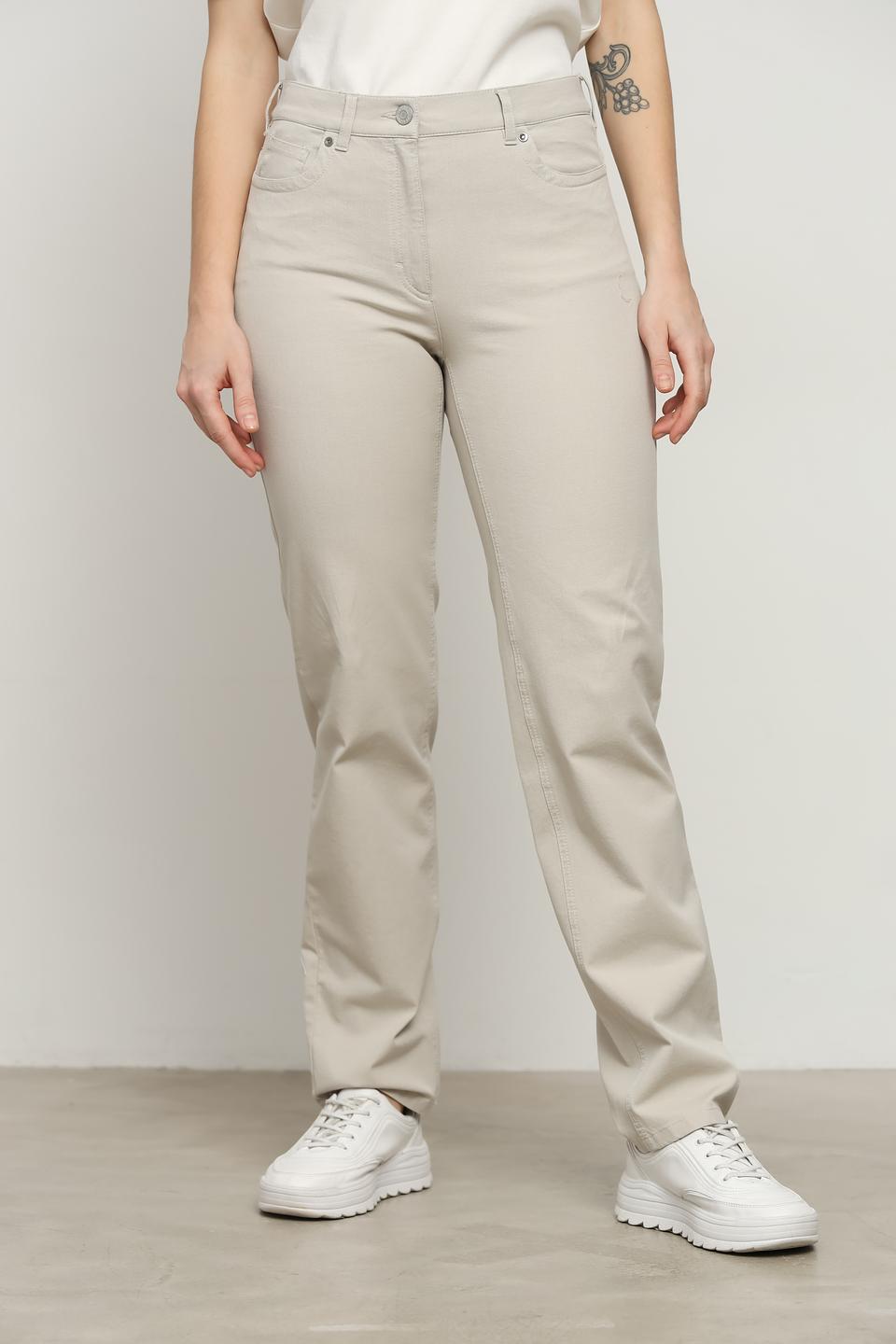 Брюки Zerres прямого кроя бежевые