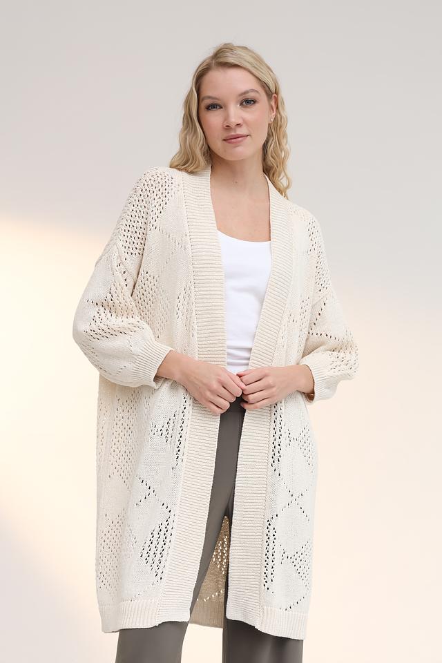 Кардиган Rich and Royal молочный