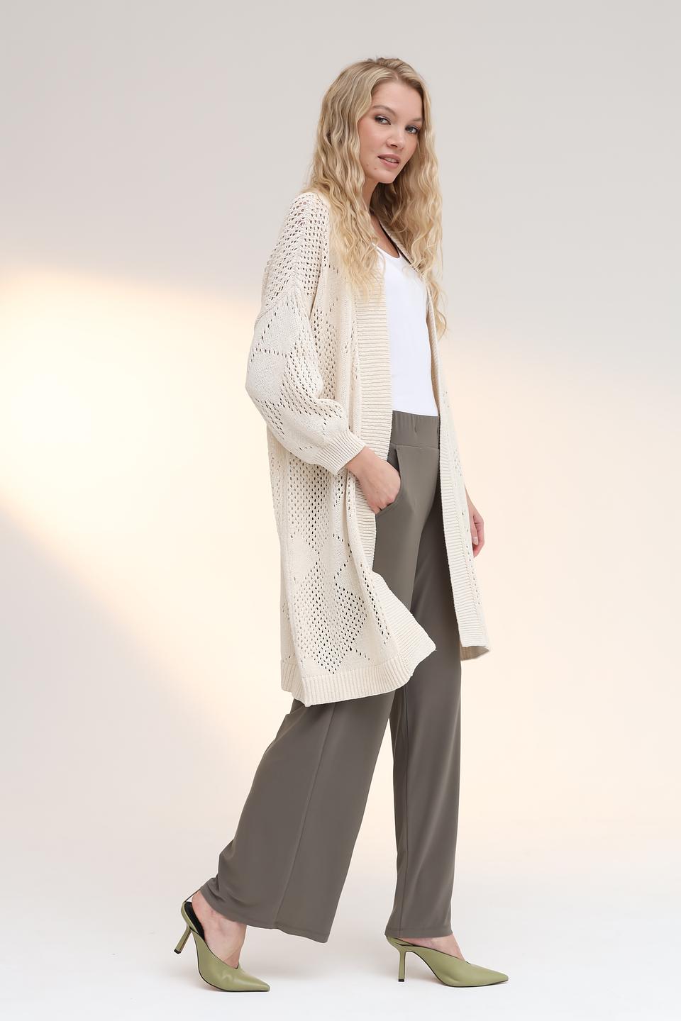 Кардиган Rich and Royal молочный