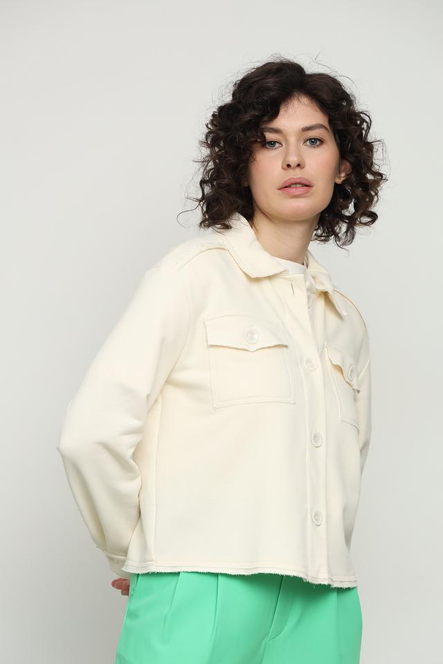 Жакет You Just White молочный