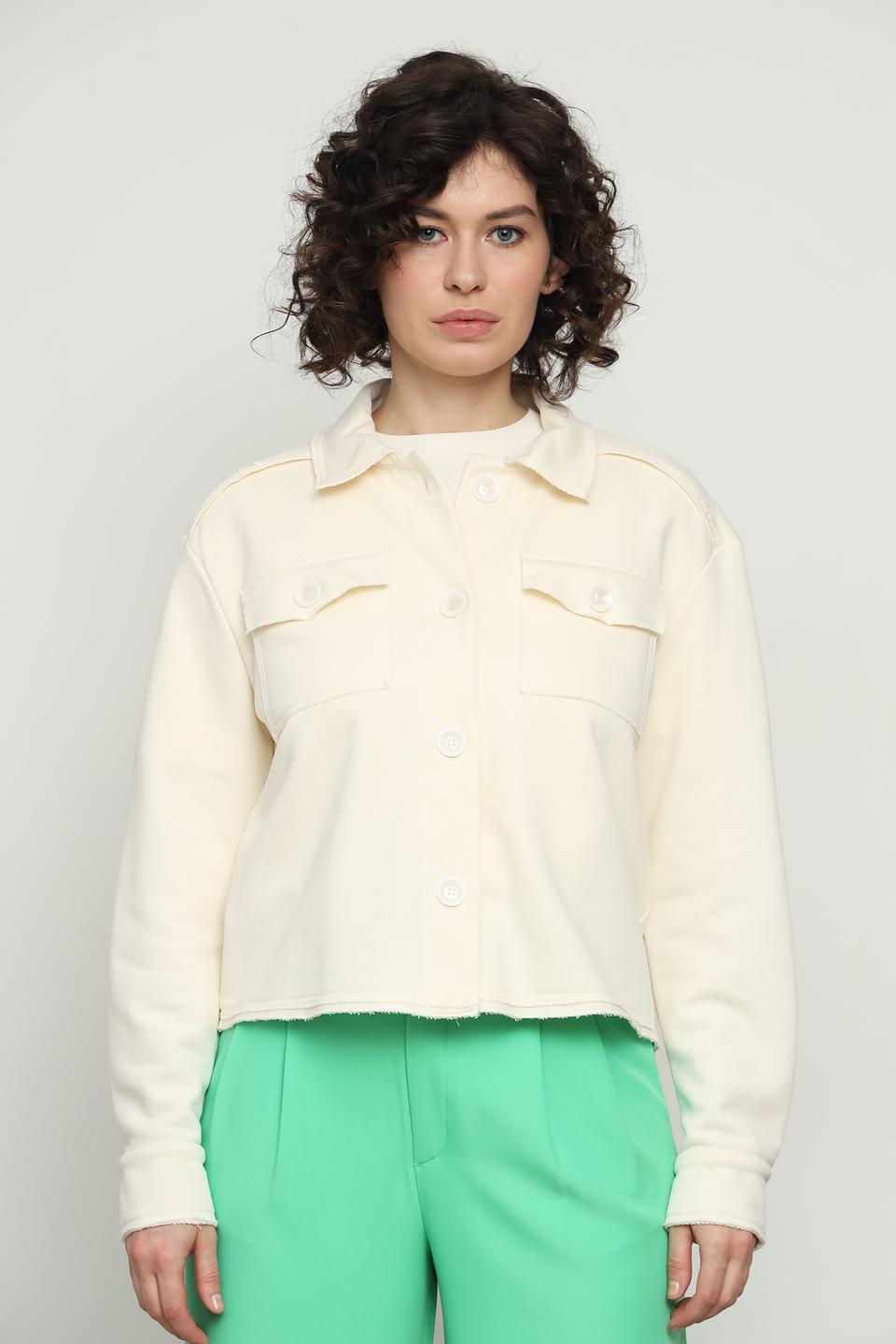 Жакет You Just White молочный