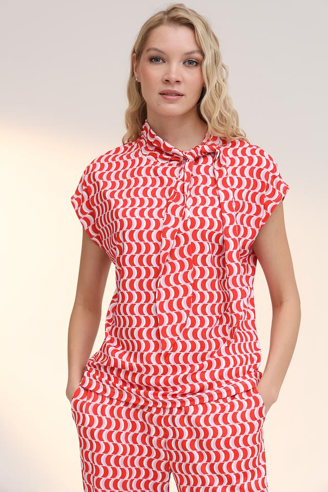 Блуза Gerry Weber в красный принт