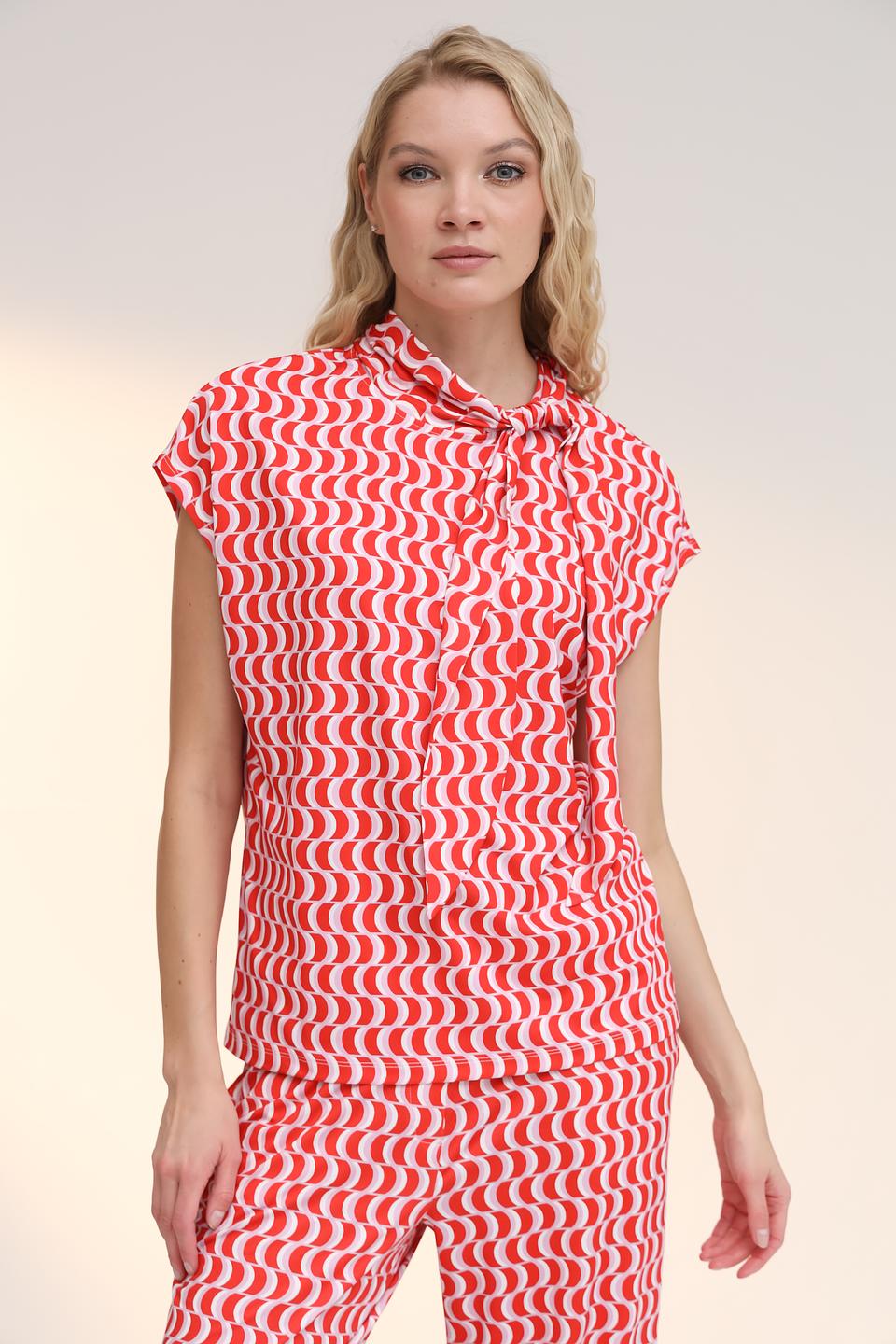 Блуза Gerry Weber в красный принт