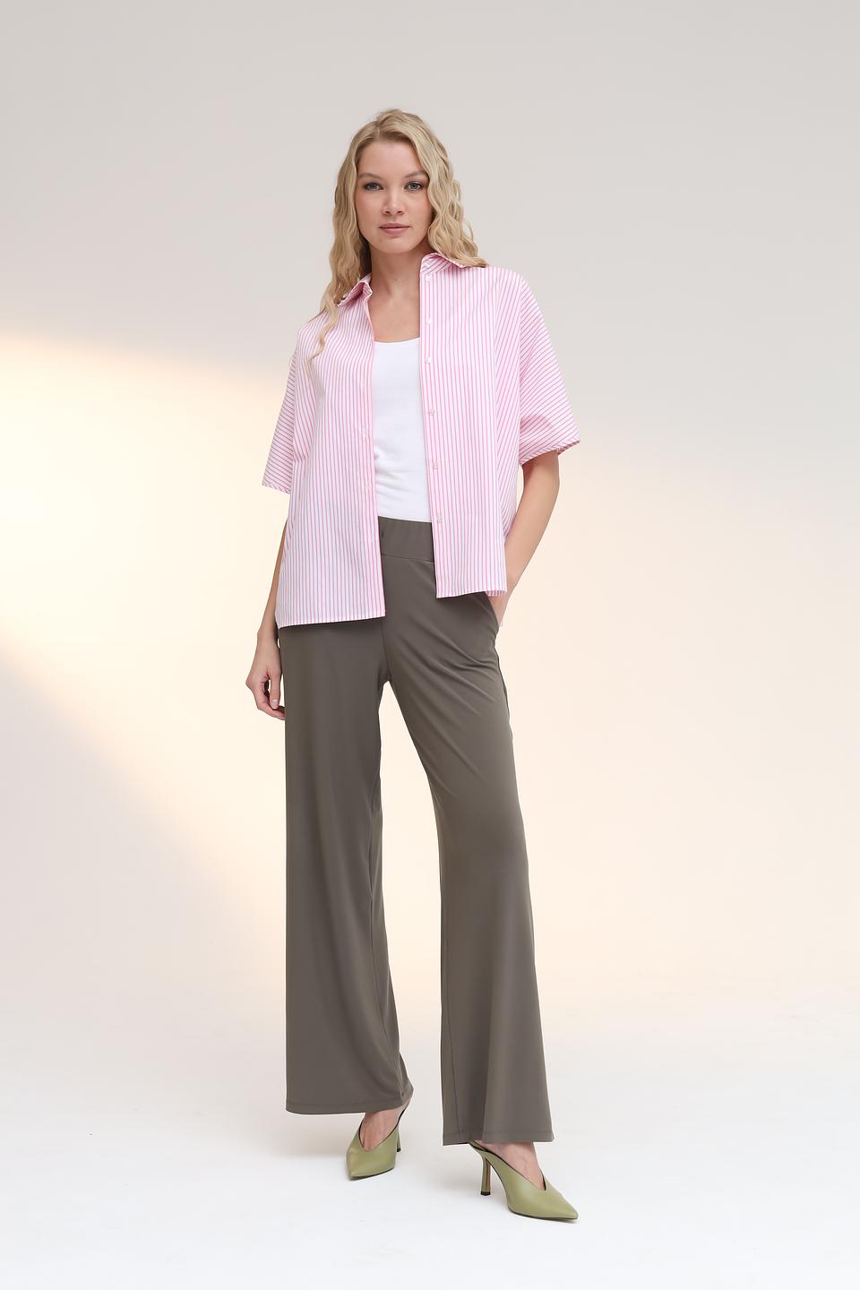 Рубашка Gerry Weber полоска розовая