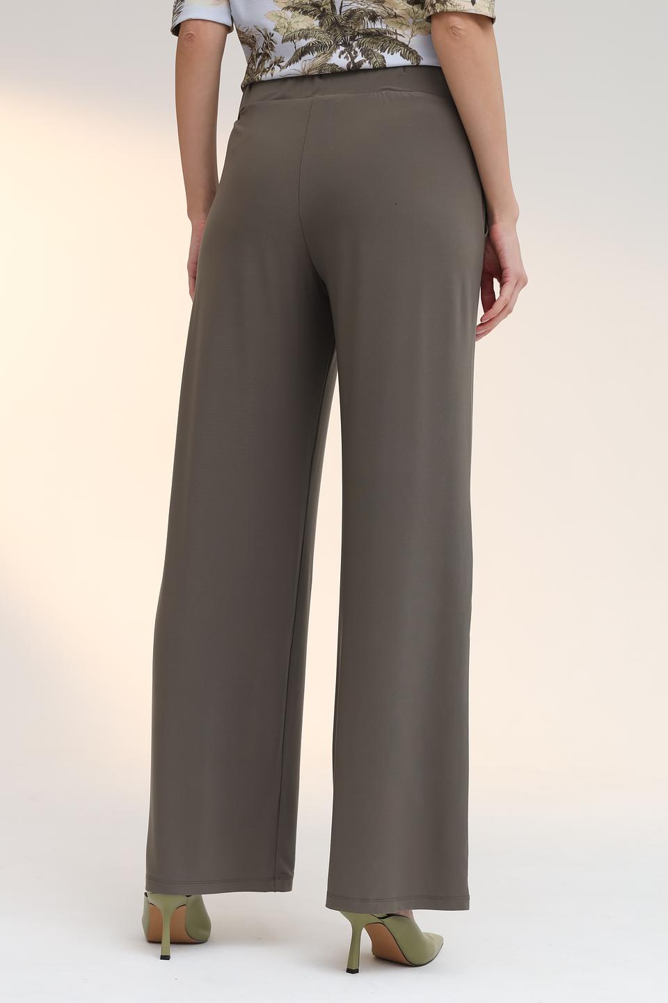 Брюки Bianca палаццо хаки