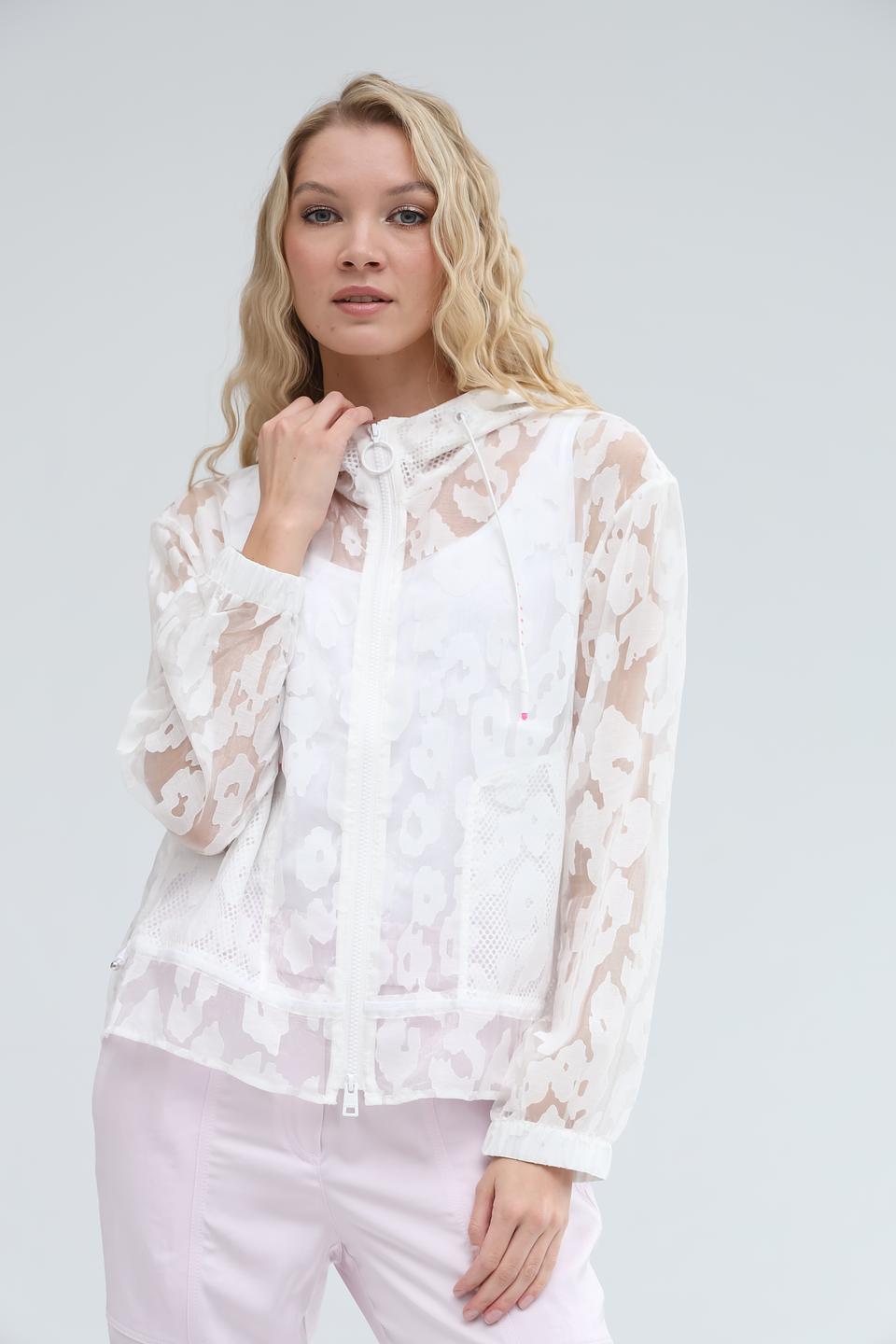 Блуза Marc Cain с цветочным принтом