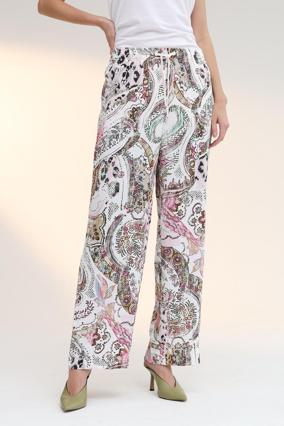 Брюки Marc Cain с принтом пейсли