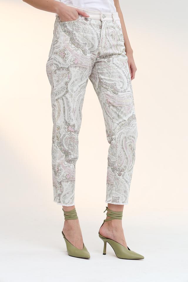 Джинсы Marc Cain с узором пейсли