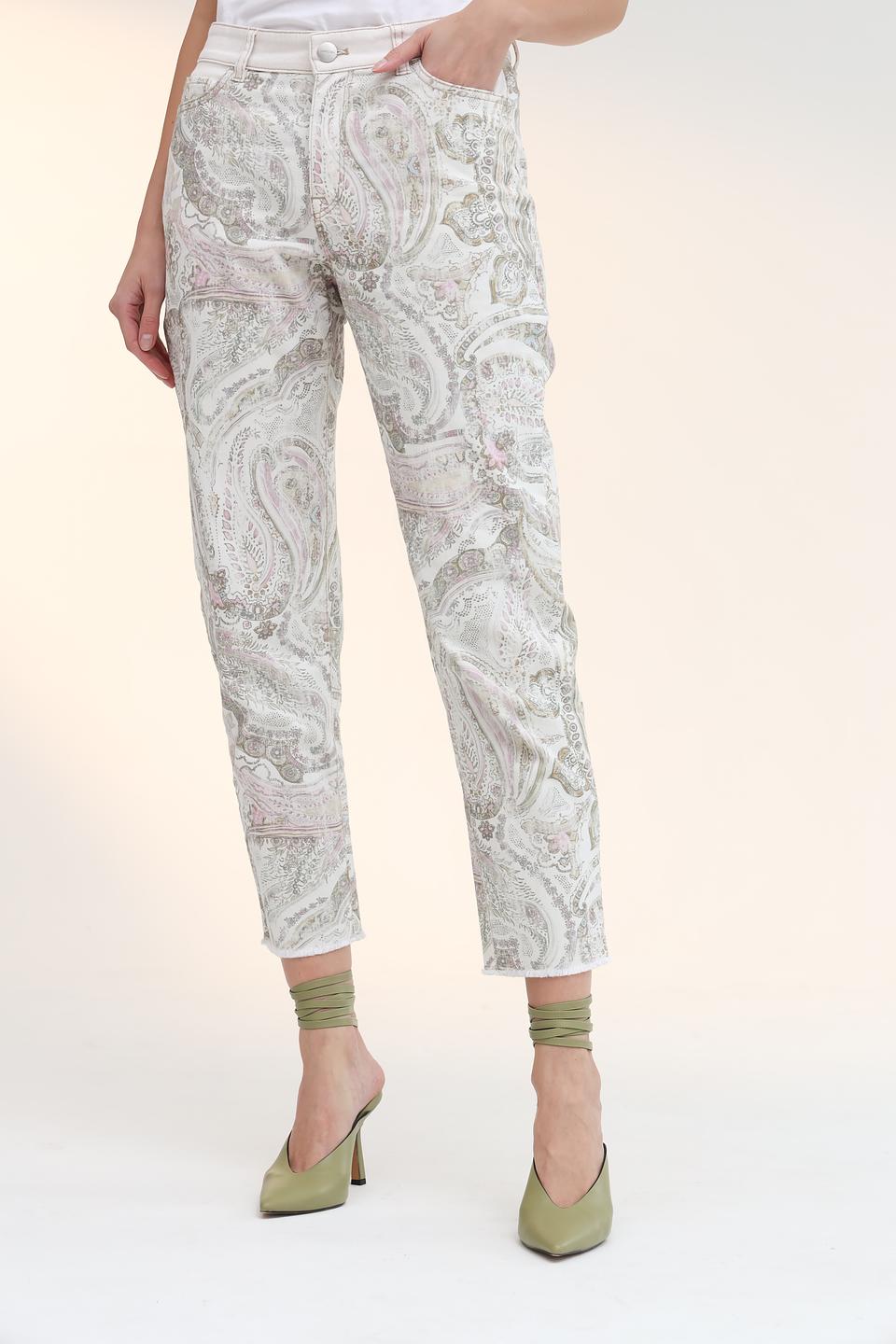 Джинсы Marc Cain с узором пейсли