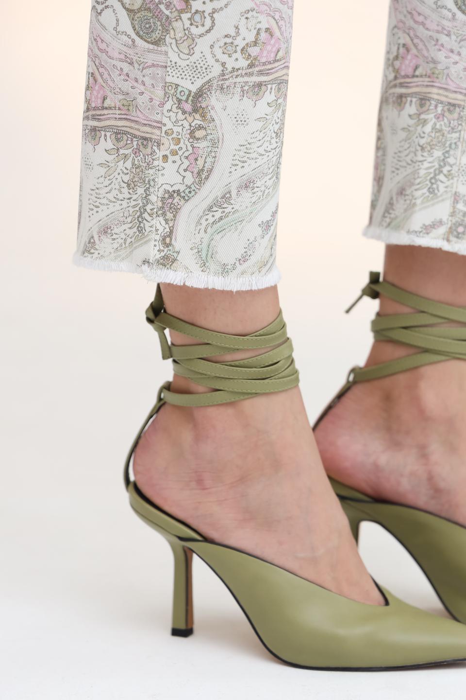 Джинсы Marc Cain с узором пейсли