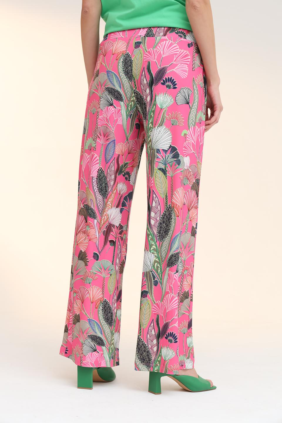 Брюки Bianca с цветочным принтом