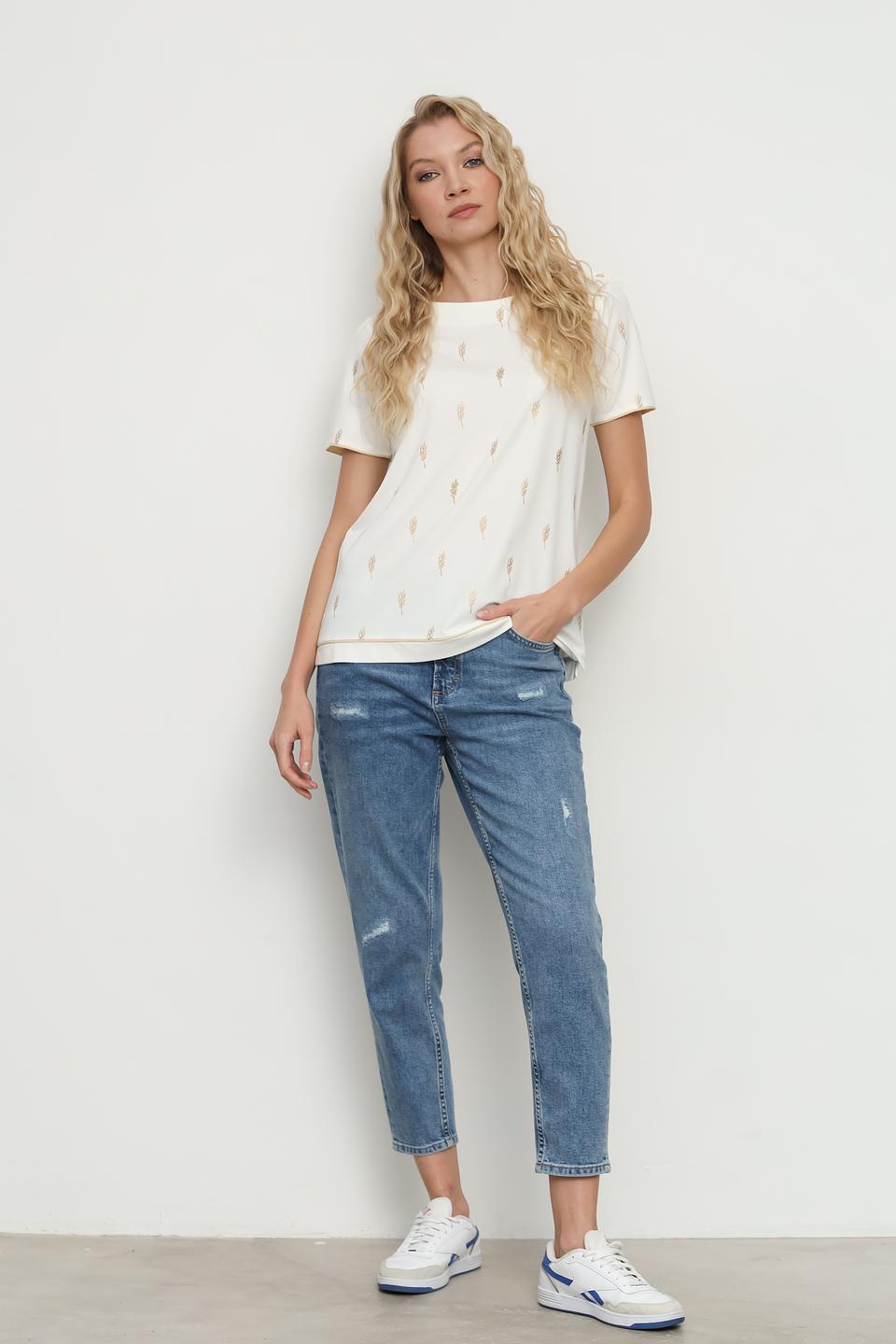 Джемпер Leo & Ugo с принтом