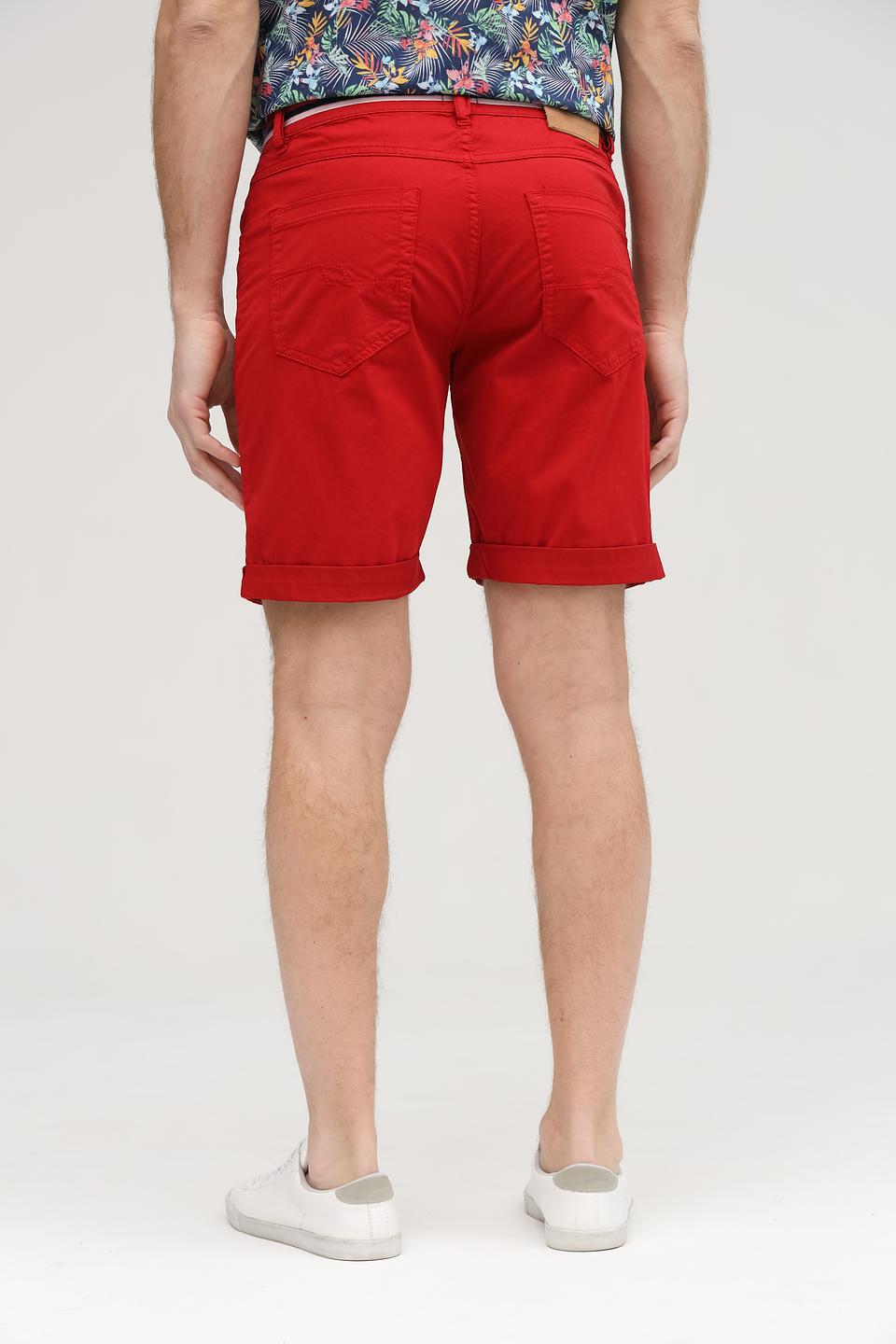 Шорты Hechter красные с манжетами