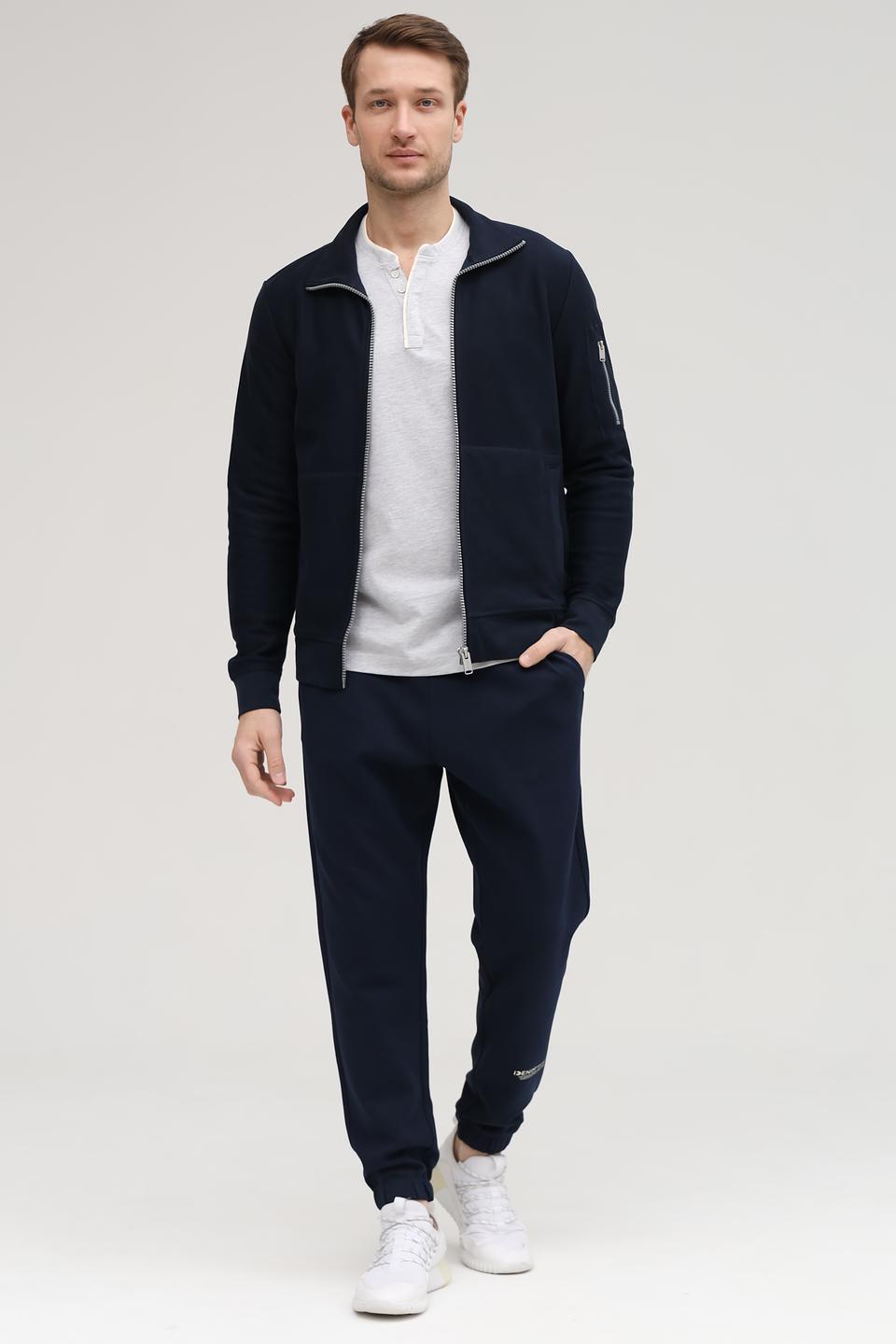 Кардиган Tom Tailor темно-синий на молнии