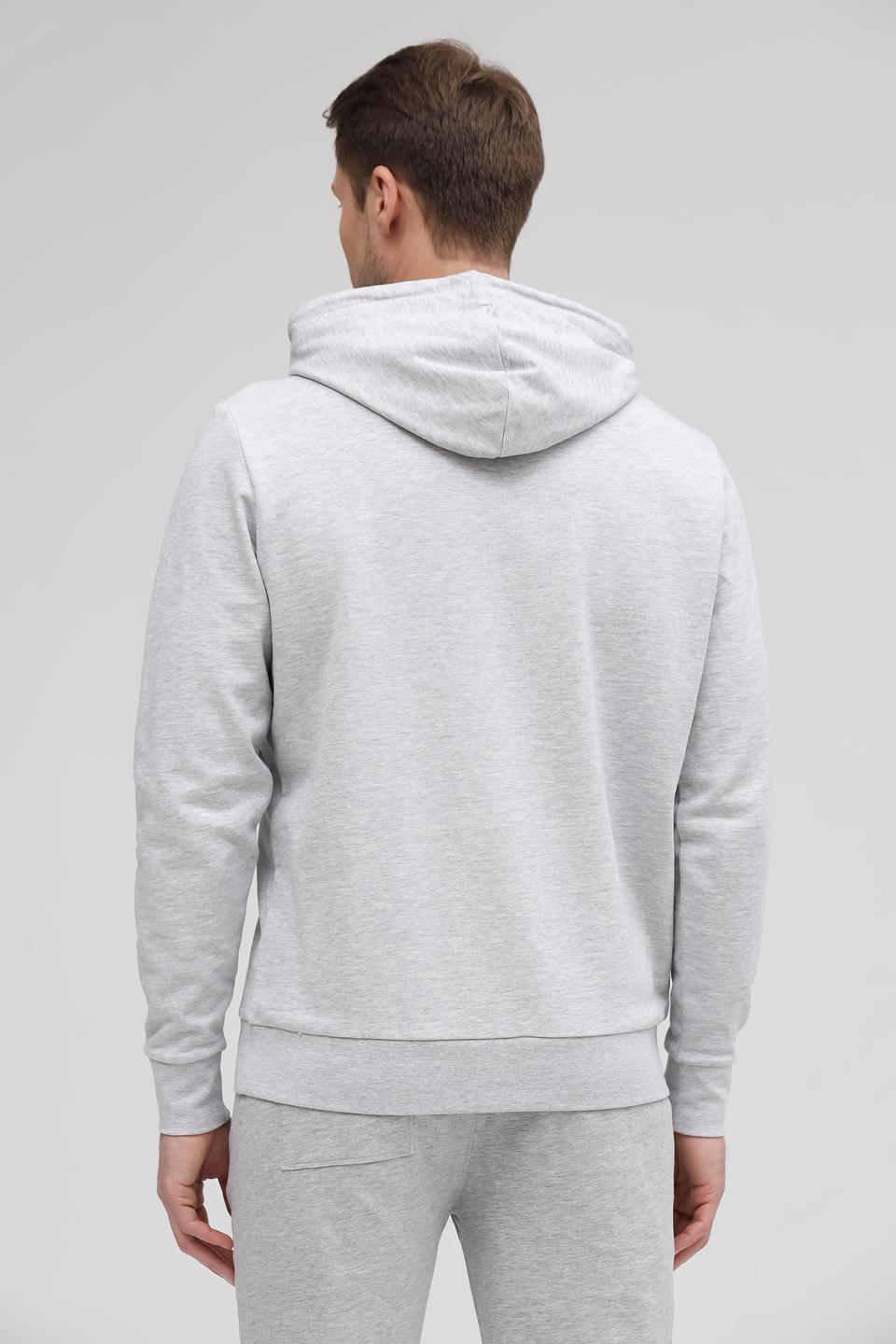 Толстовка Tom Tailor с принтом серая