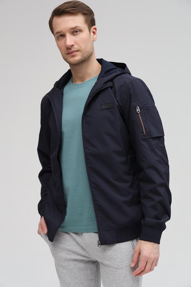 Куртка Basefield с капюшоном тёмно-синяя