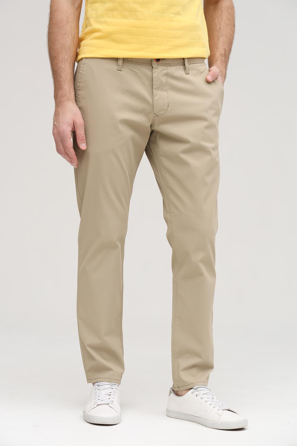 Брюки чинос Hattric бежевые