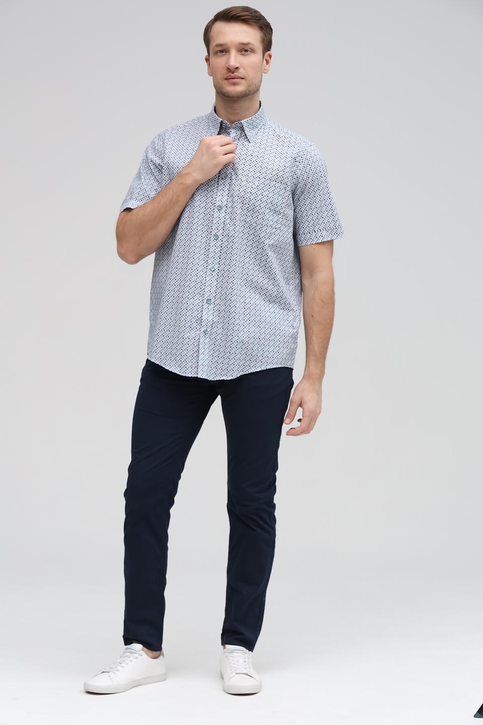 Рубашка кр Casa Moda в клетку