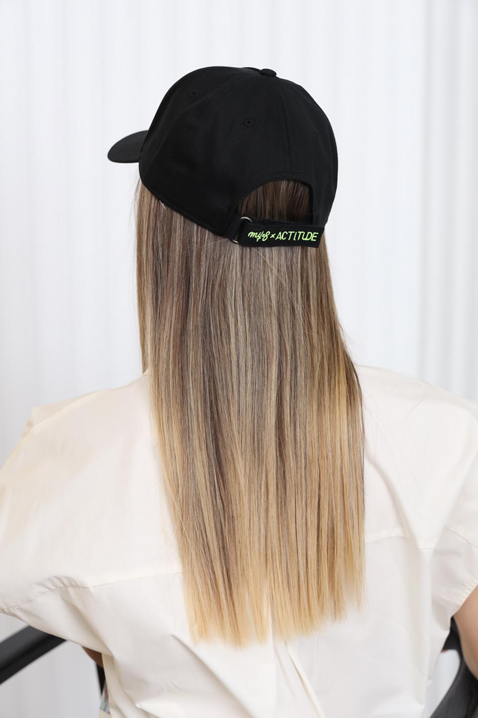 Кепка Twin Set с вышивкой чёрная