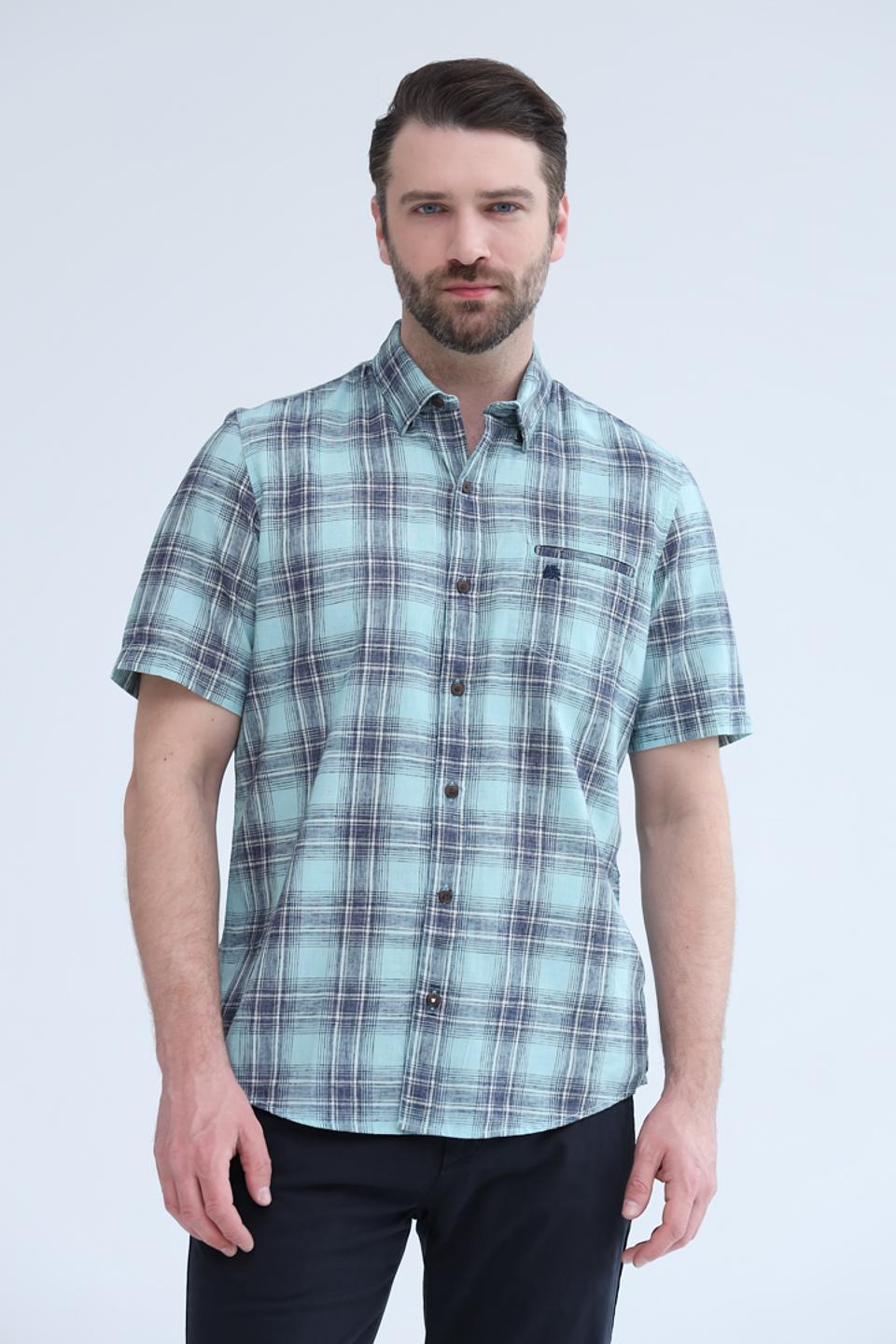 Рубашка кр Lerros в клетку