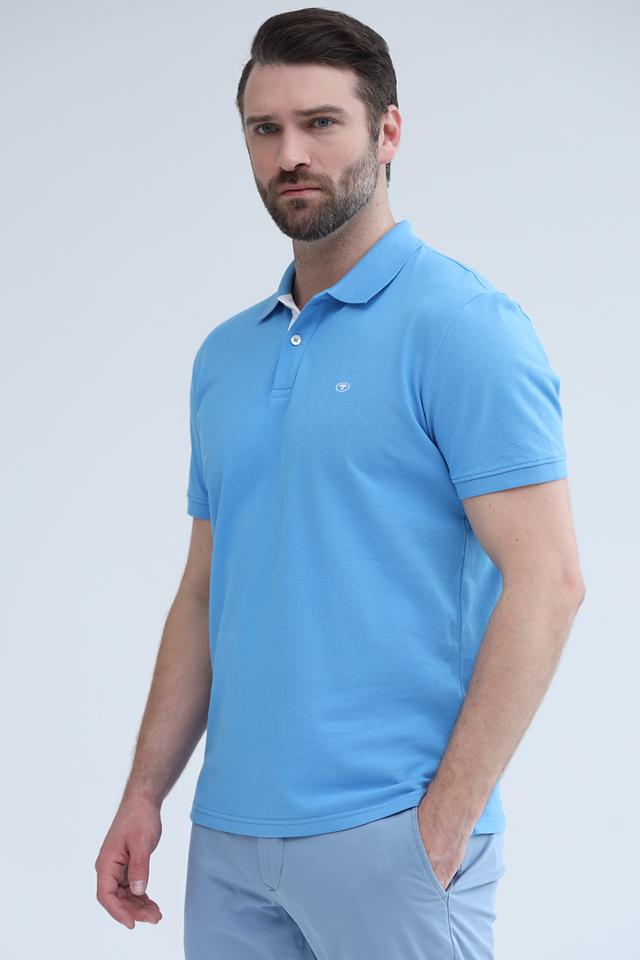 Поло Tom Tailor голубое