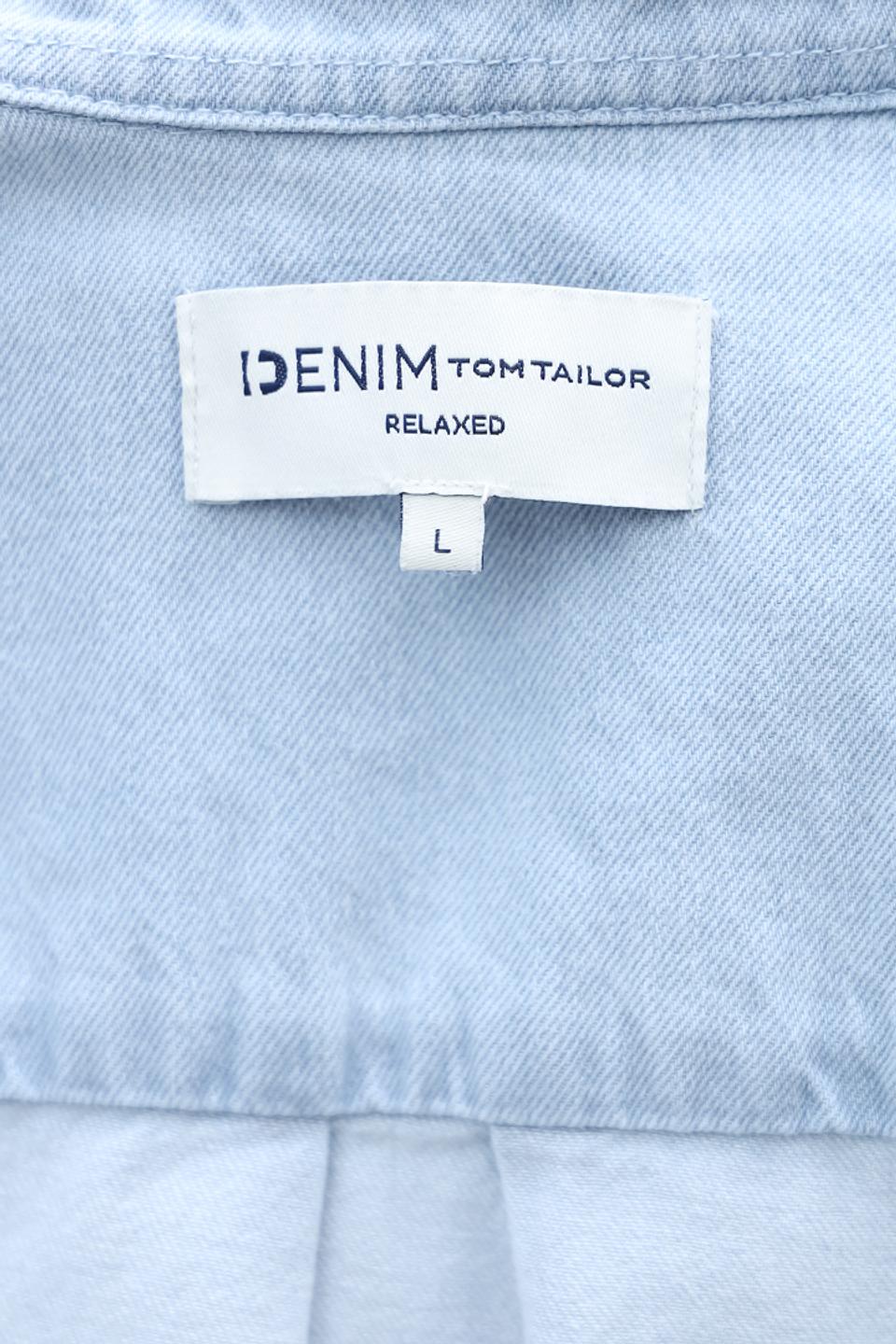 Рубашка дл Tom Tailor denim light blue
