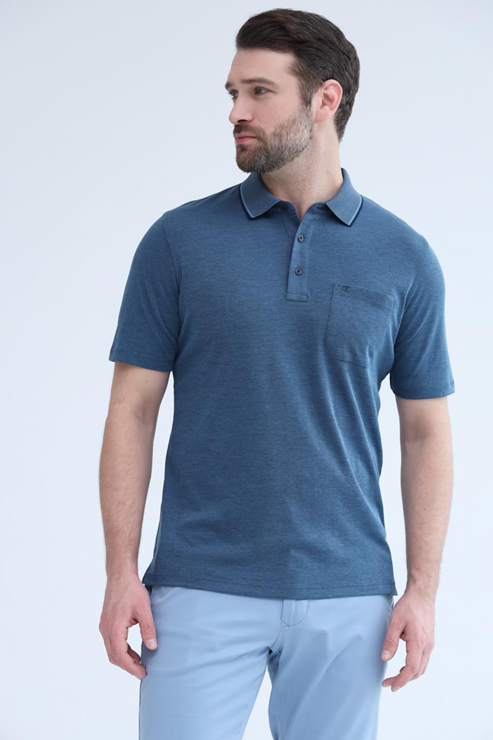 Поло Casa Moda мужское синее
