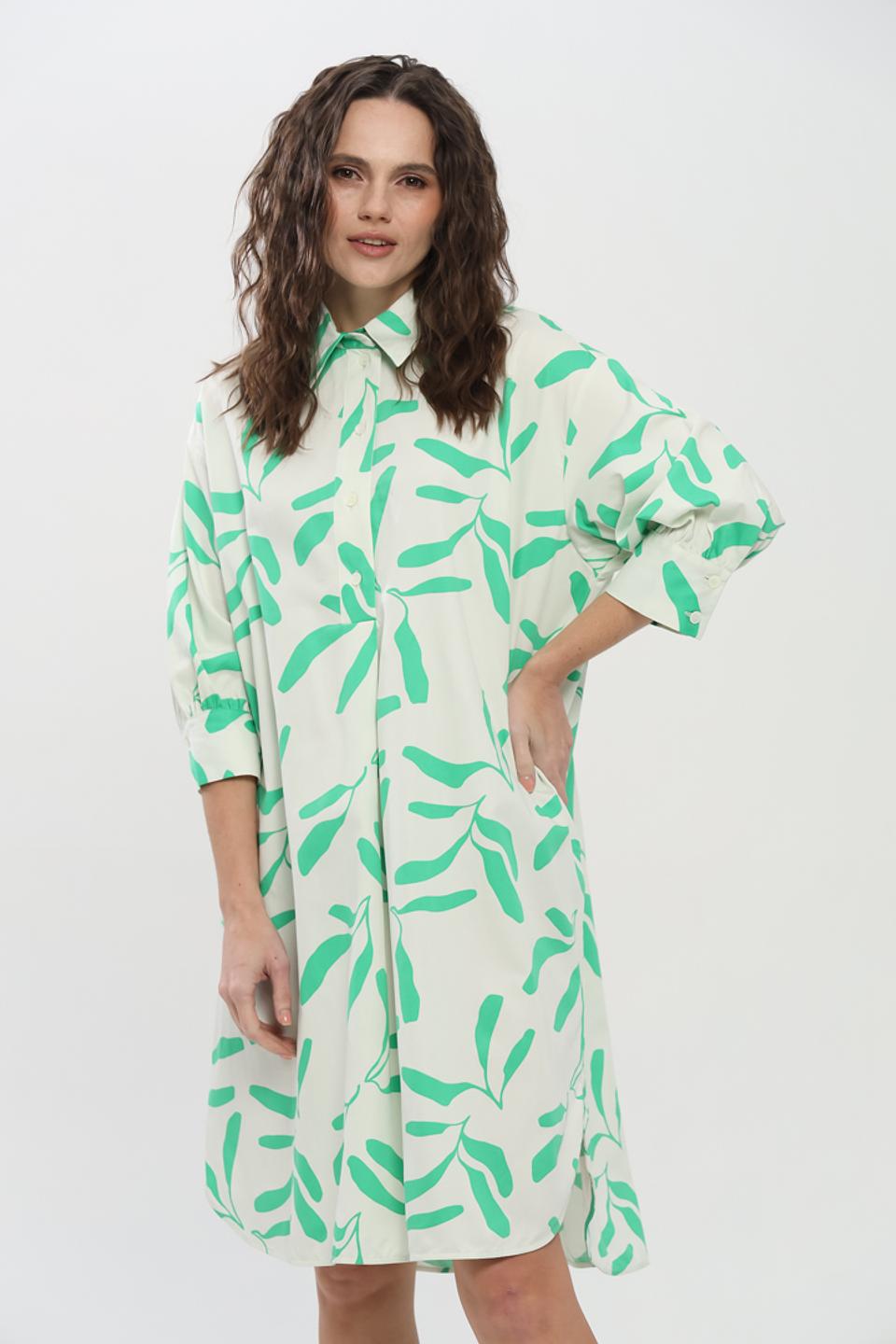 Платье рубашка Seidensticker с принтом