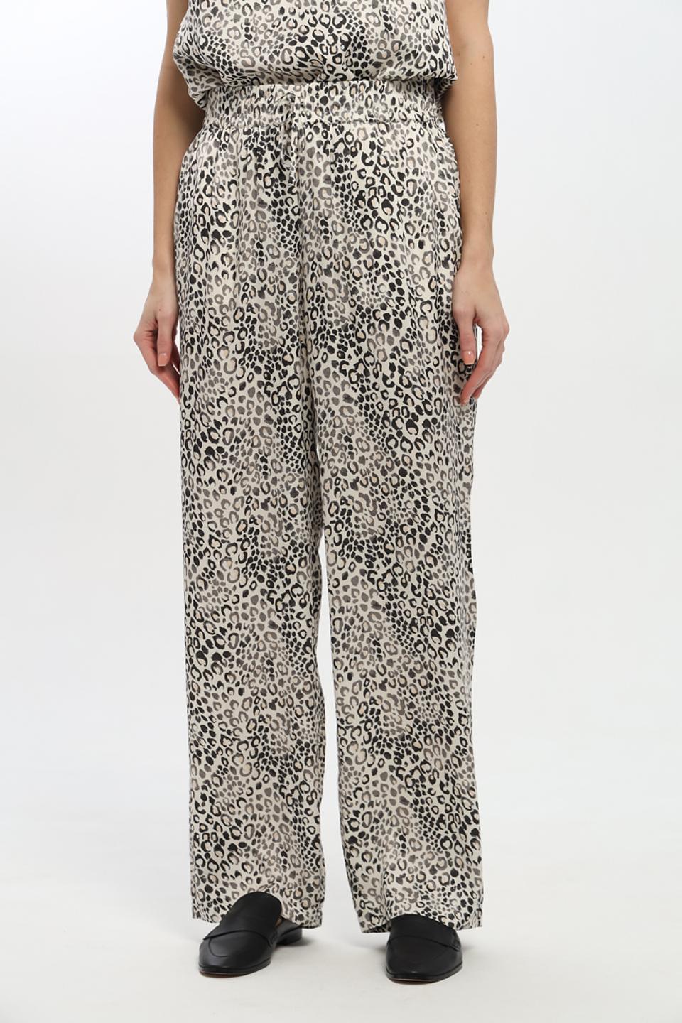 Брюки Marc Aurel с леопардовым принтом