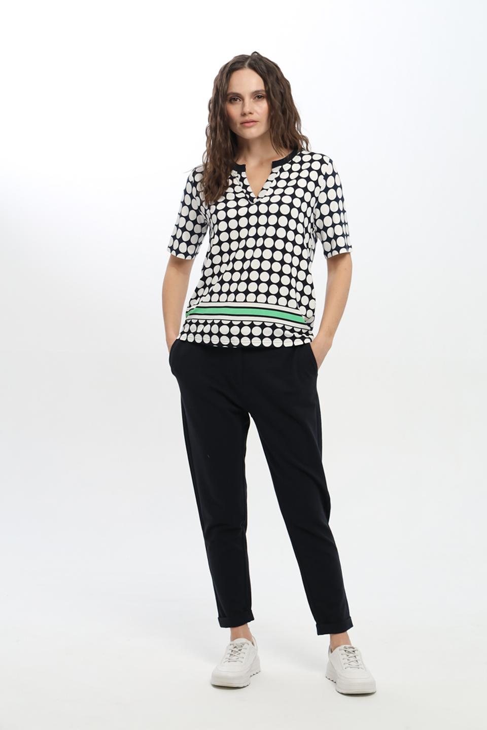 Брюки трикотажные Lisa Campione черные