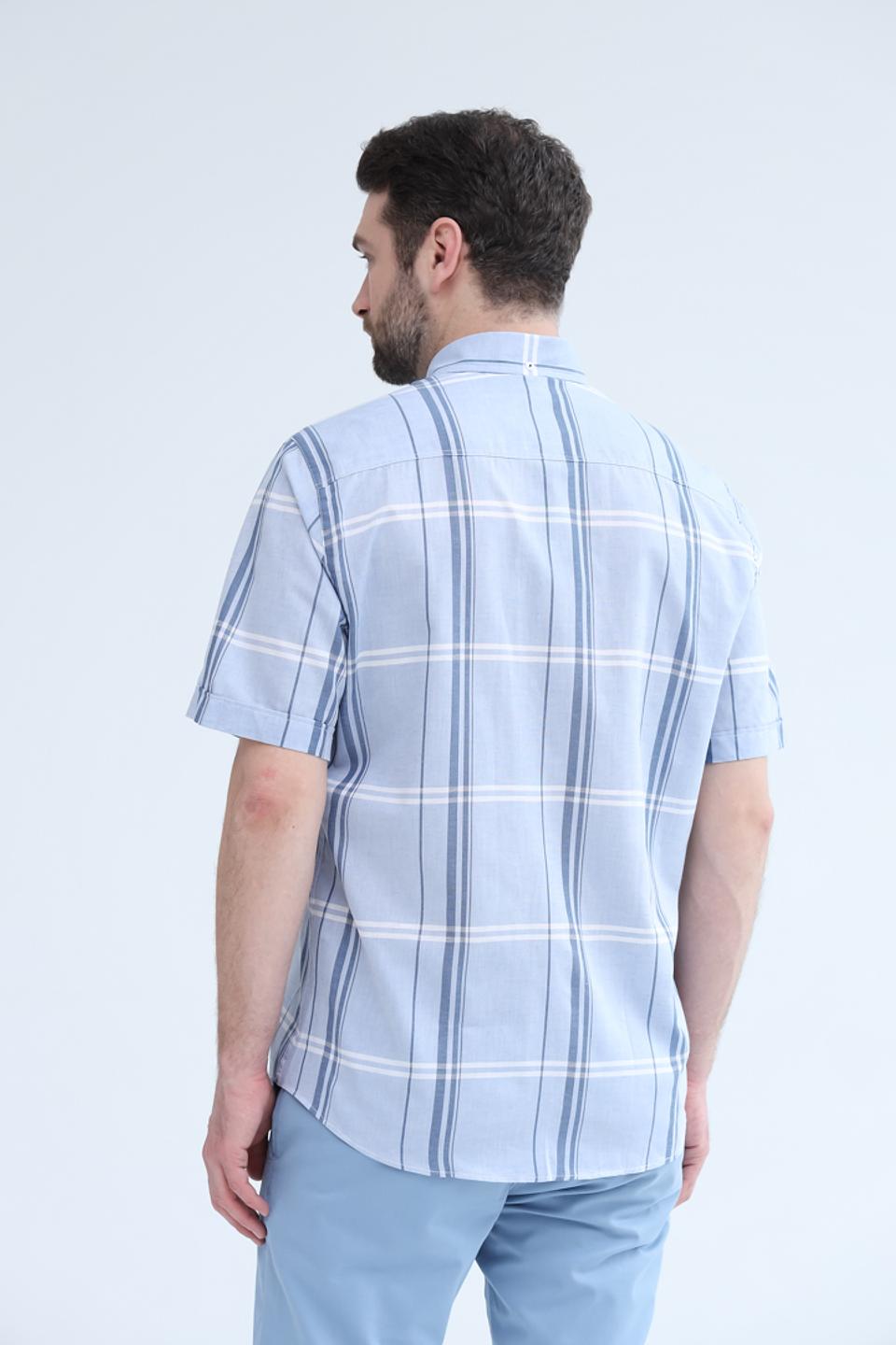 Рубашка кр Claudio Campione в клетку