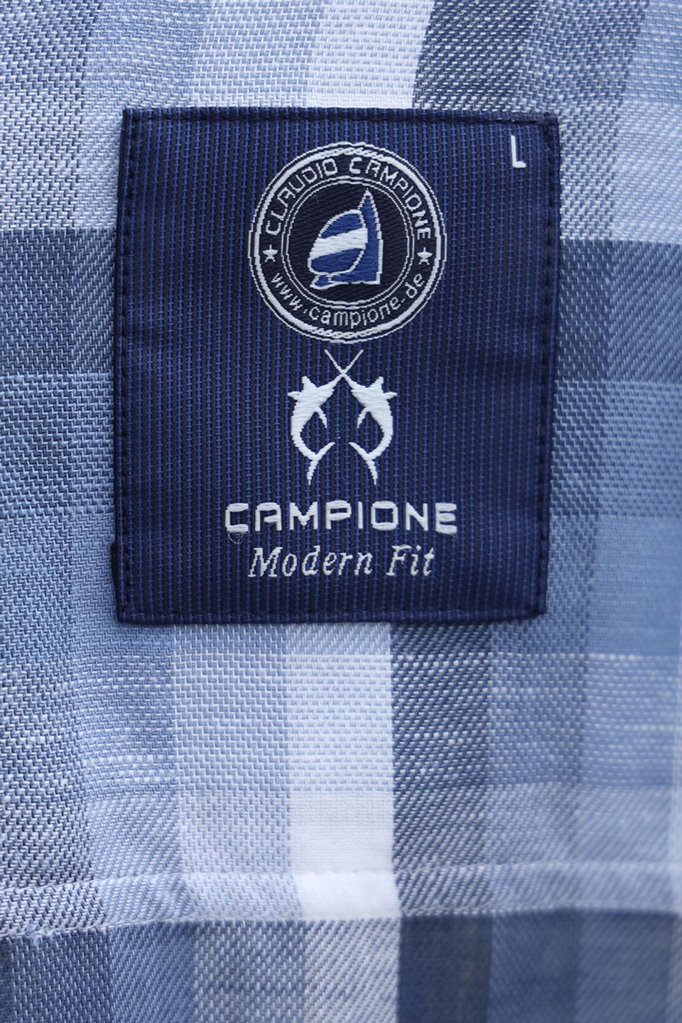 Рубашка кр Claudio Campione в клетку