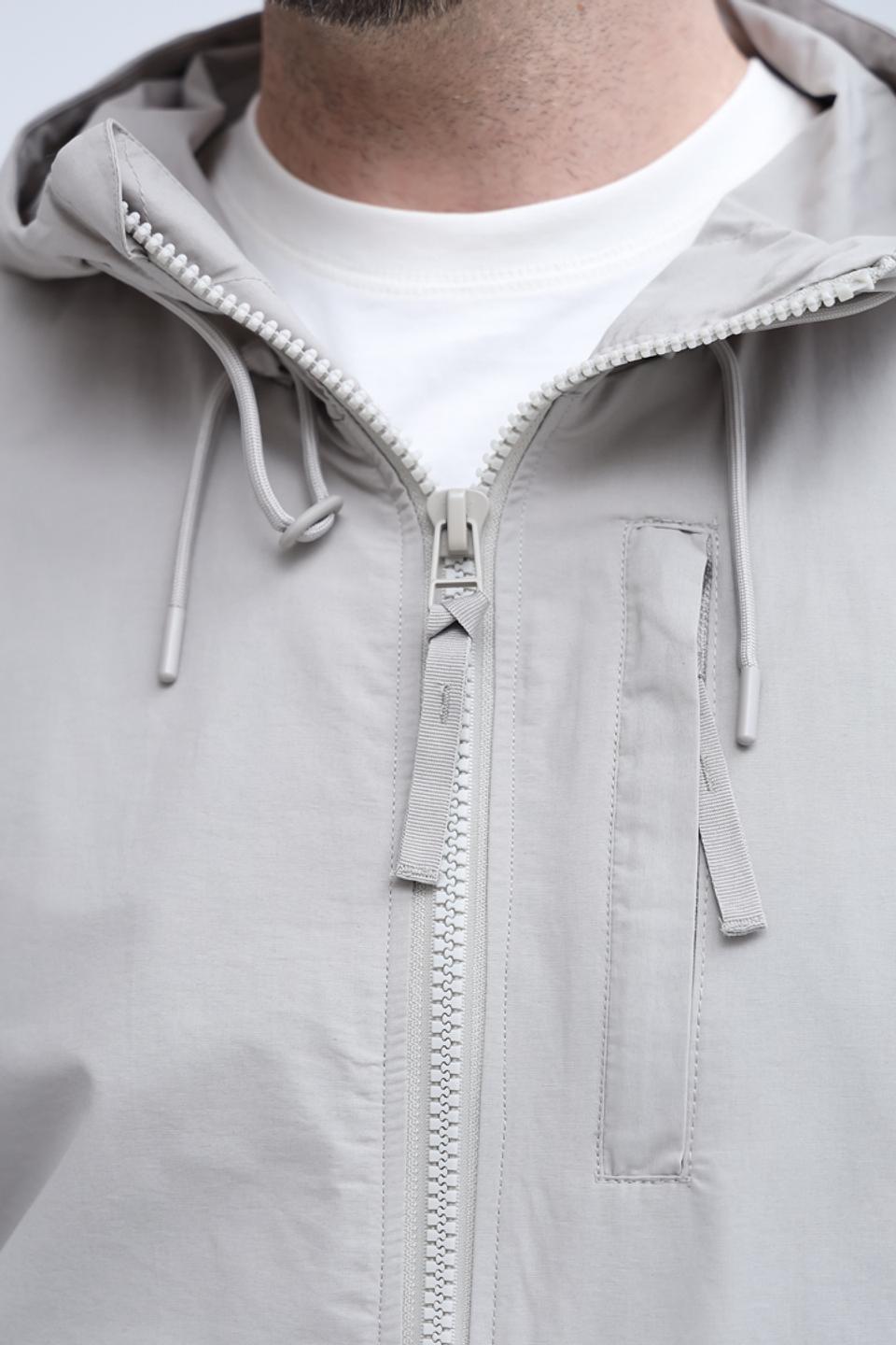 Ветровка Basefield серая