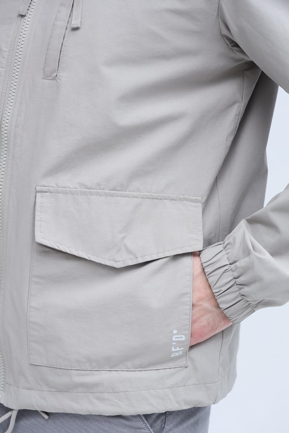 Ветровка Basefield серая