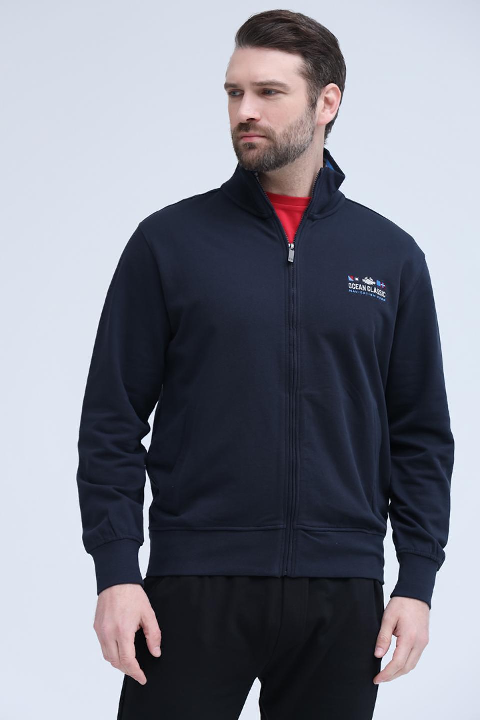 Кардиган Granchio мужской тёмно-синий