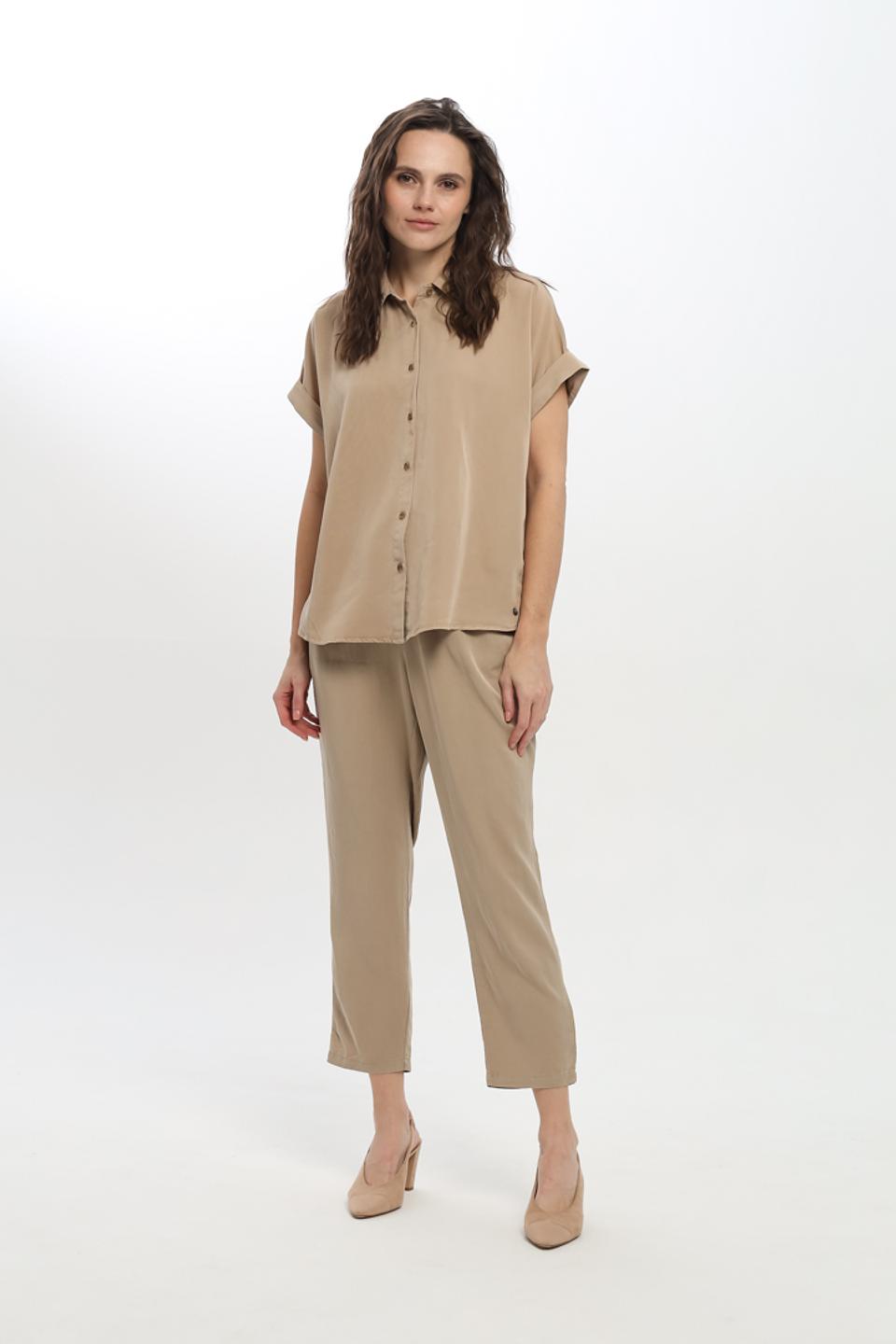 Брюки Broadway кюлоты бежевые