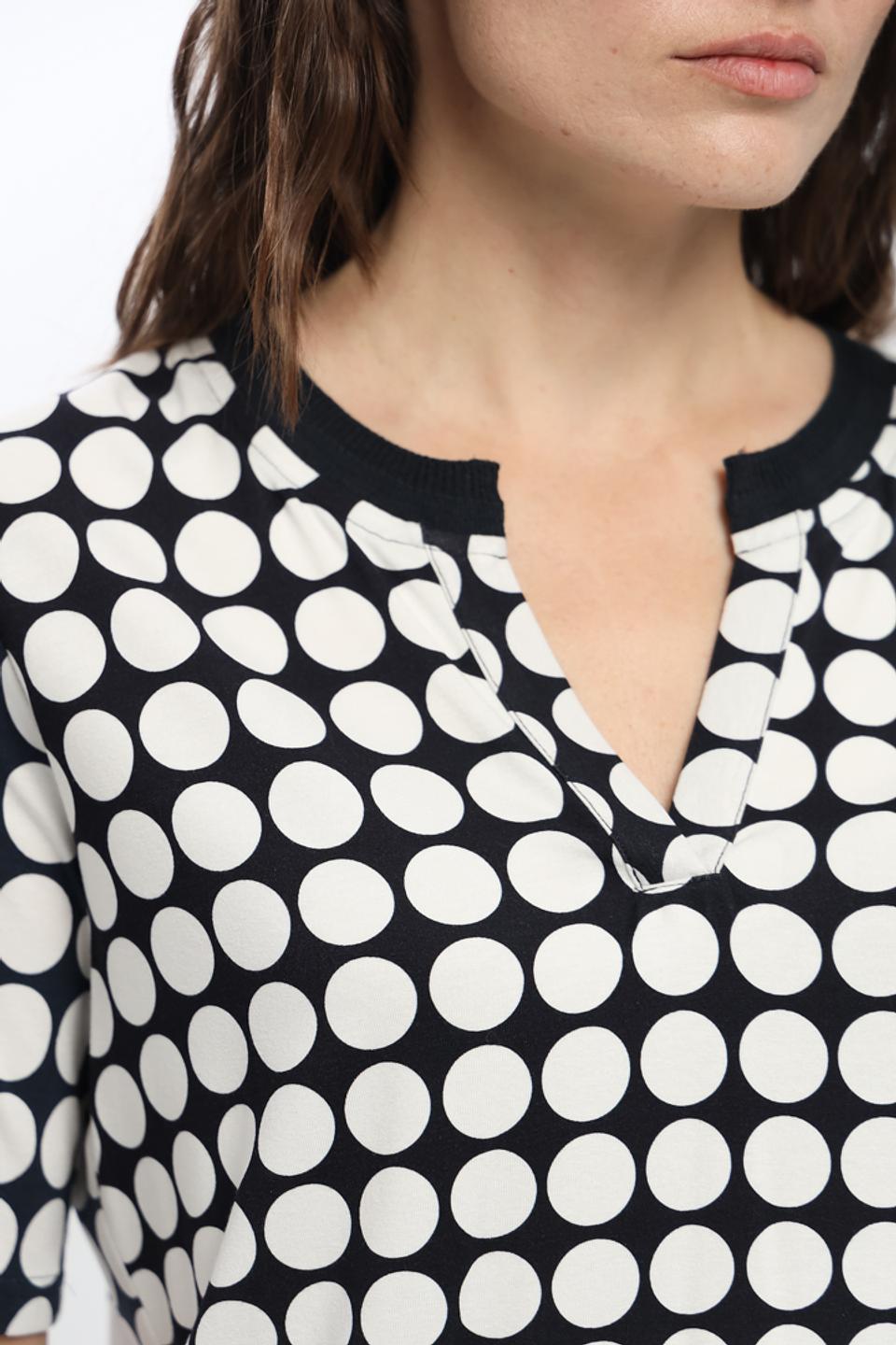 Блуза Frank Walder в горошек