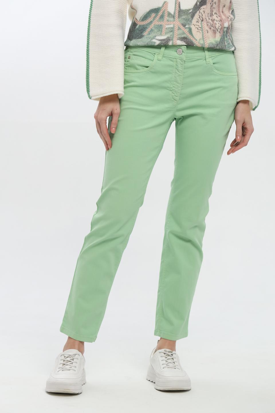 Джинсы Zerres мятные