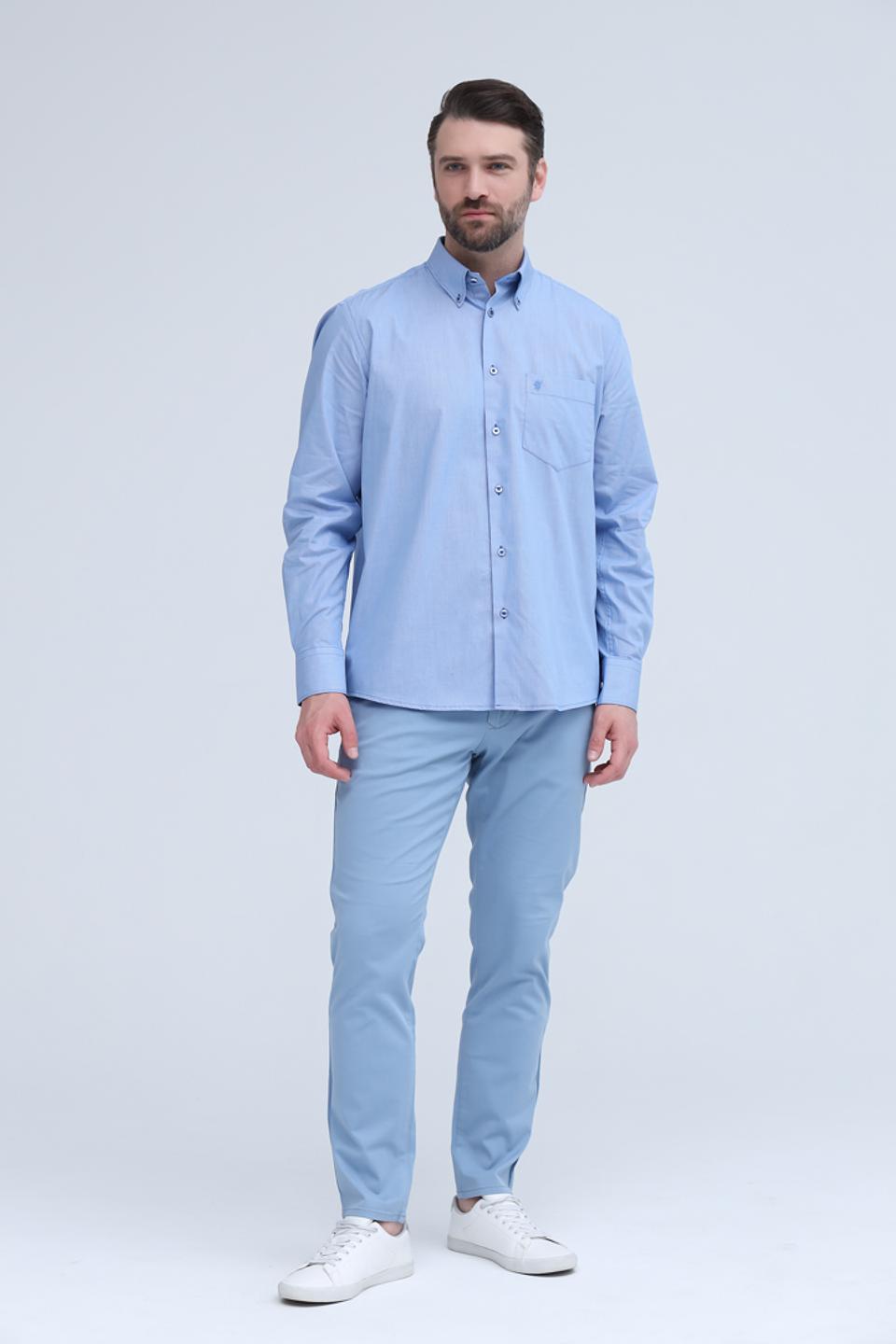 Рубашка Sea Barrier голубая