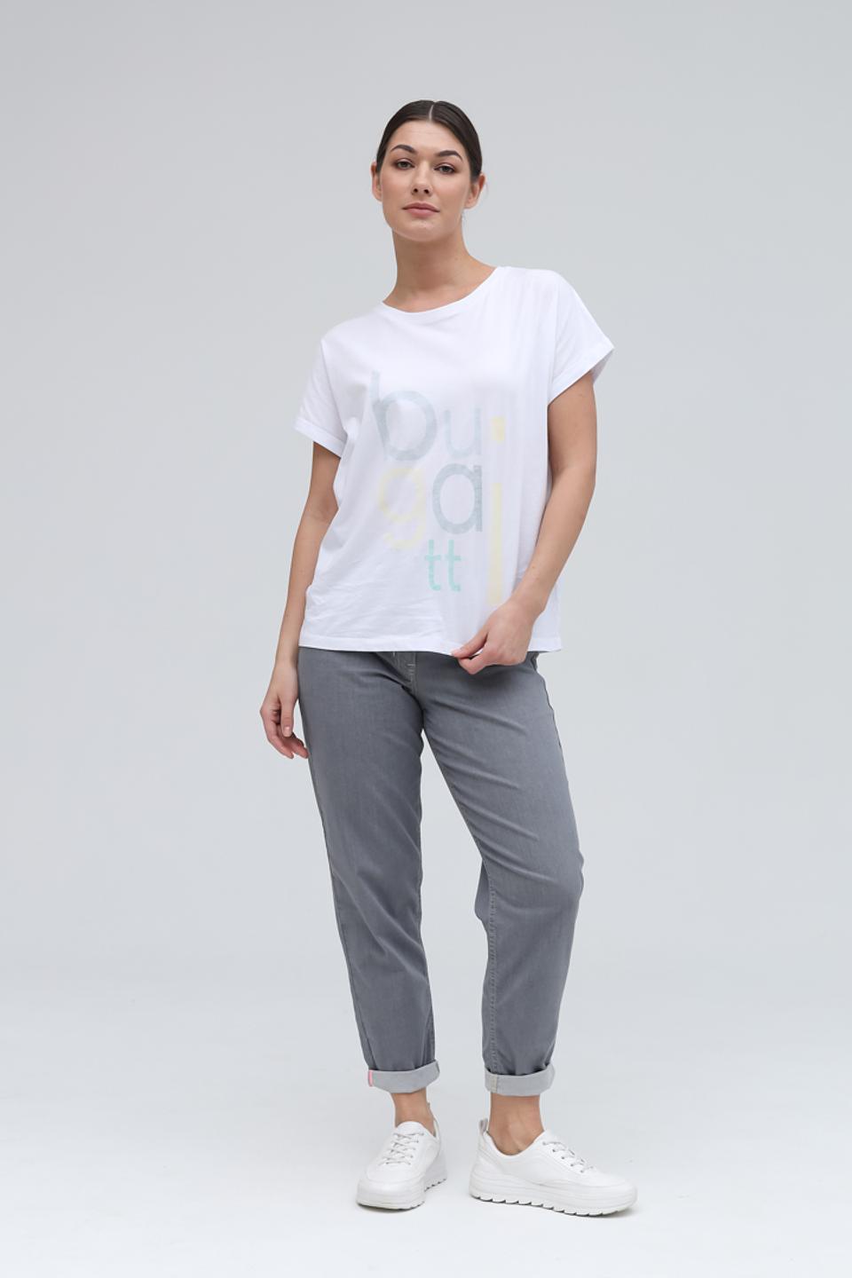 Джинсы Ppep. серые с манжетами