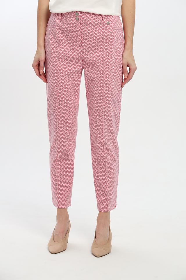 Брюки Bianca в розовый принт