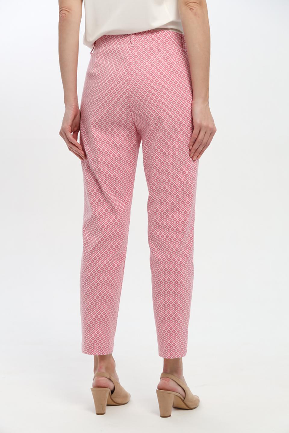 Брюки Bianca в розовый принт