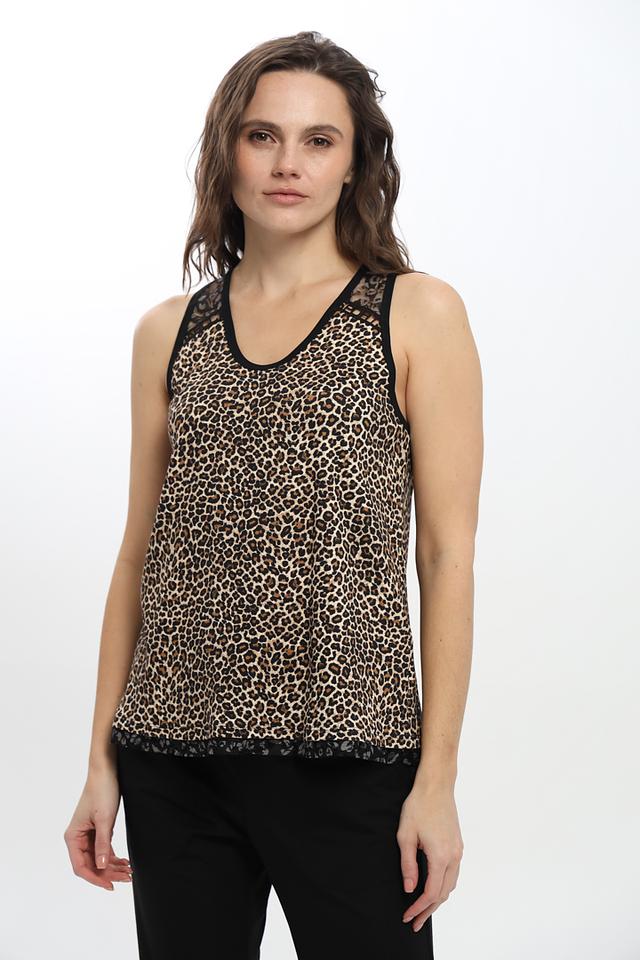 Топ Marc Cain леопардовый