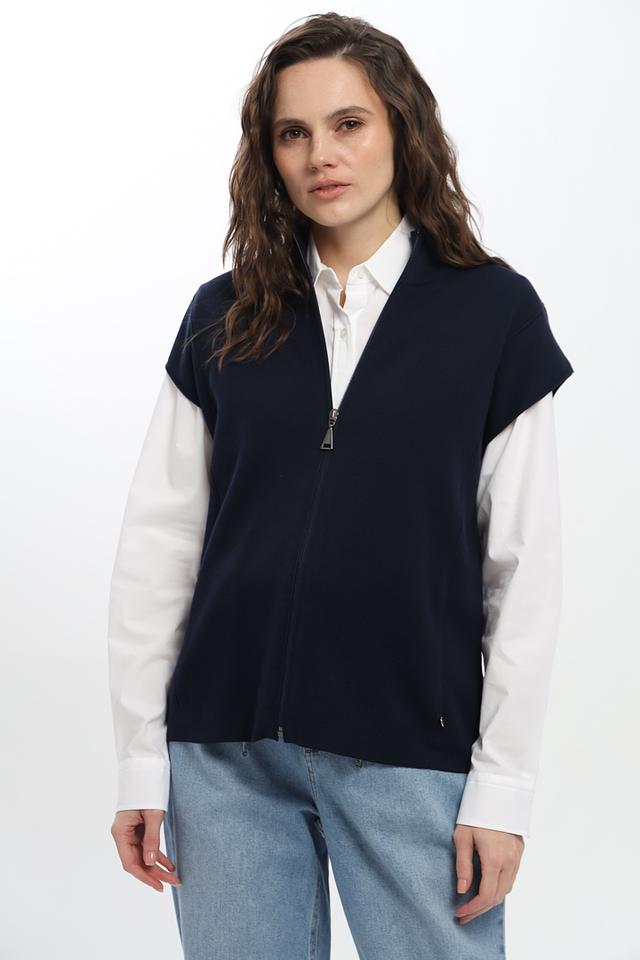 Жилет Rabe collection тёмно-синий